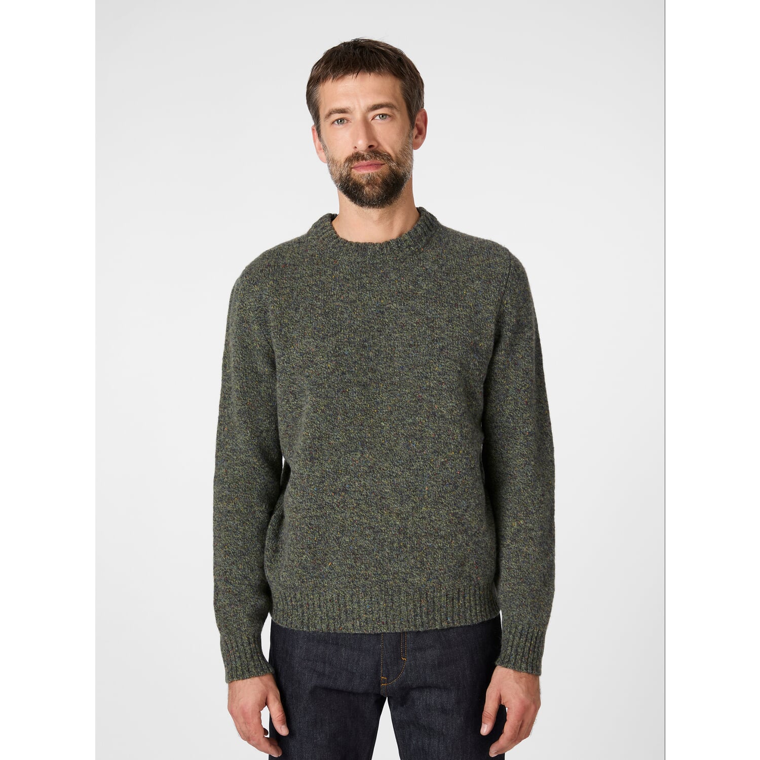 Men's shetland sweater