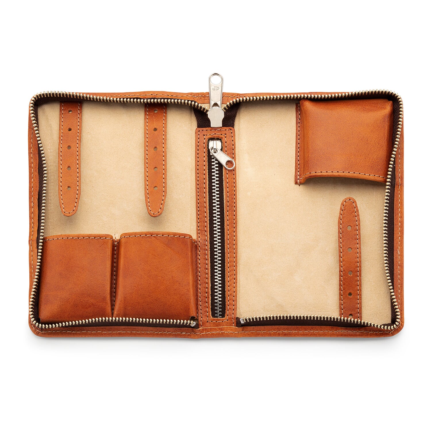 Watch case bull leather