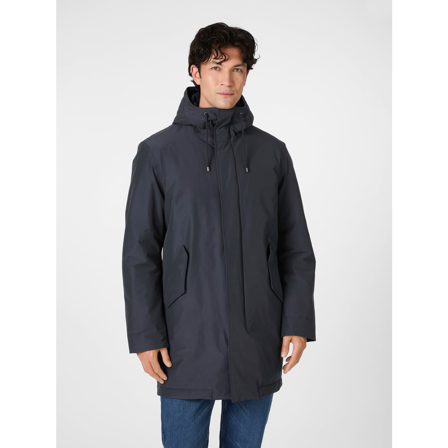 Mens parka lined