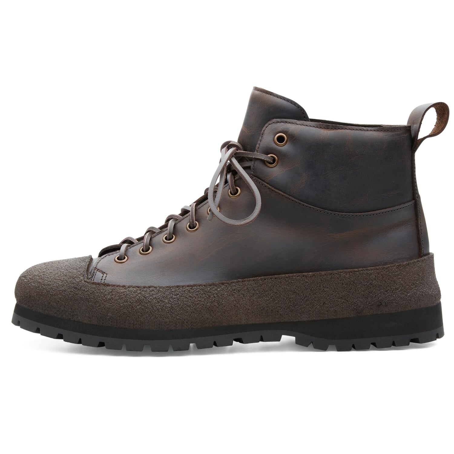 Men's leather lace-up boot