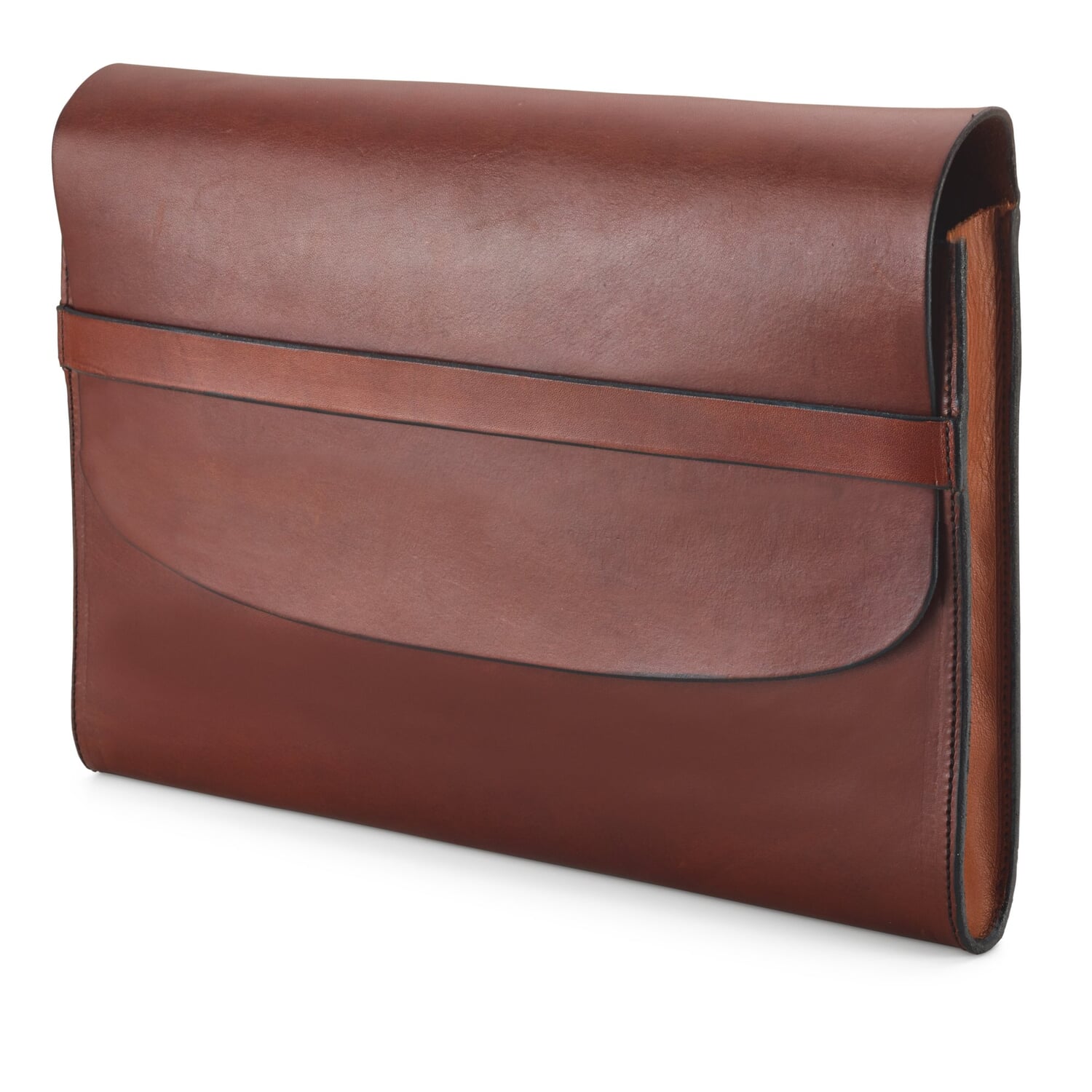 Document bag cowhide