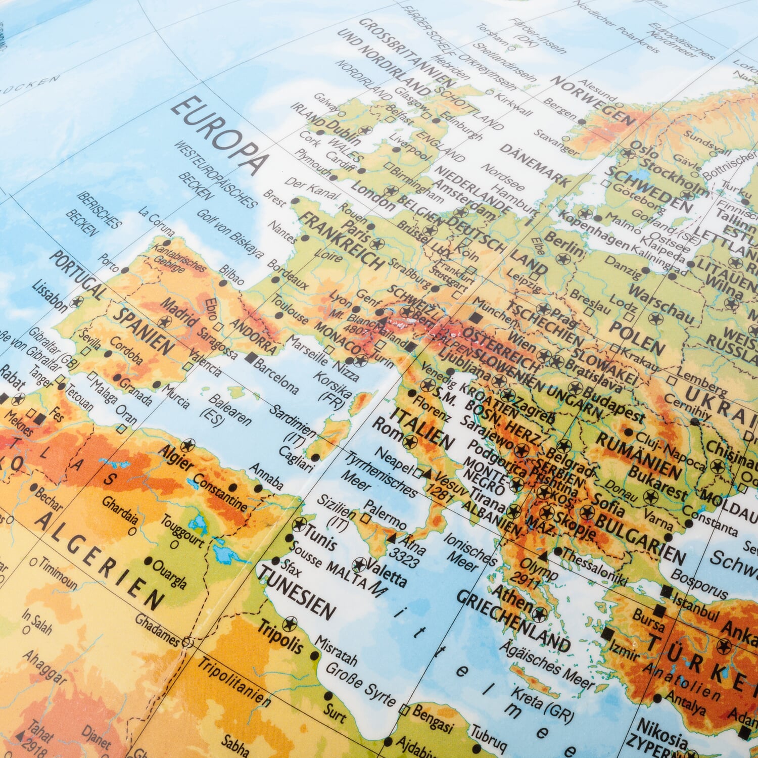 R?thglobus hand laminated glass