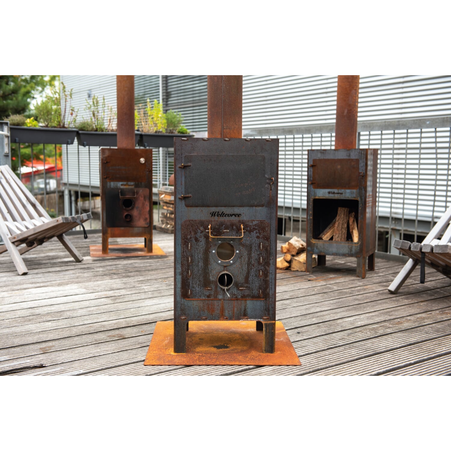 Accessories for steel stove Outdooroven