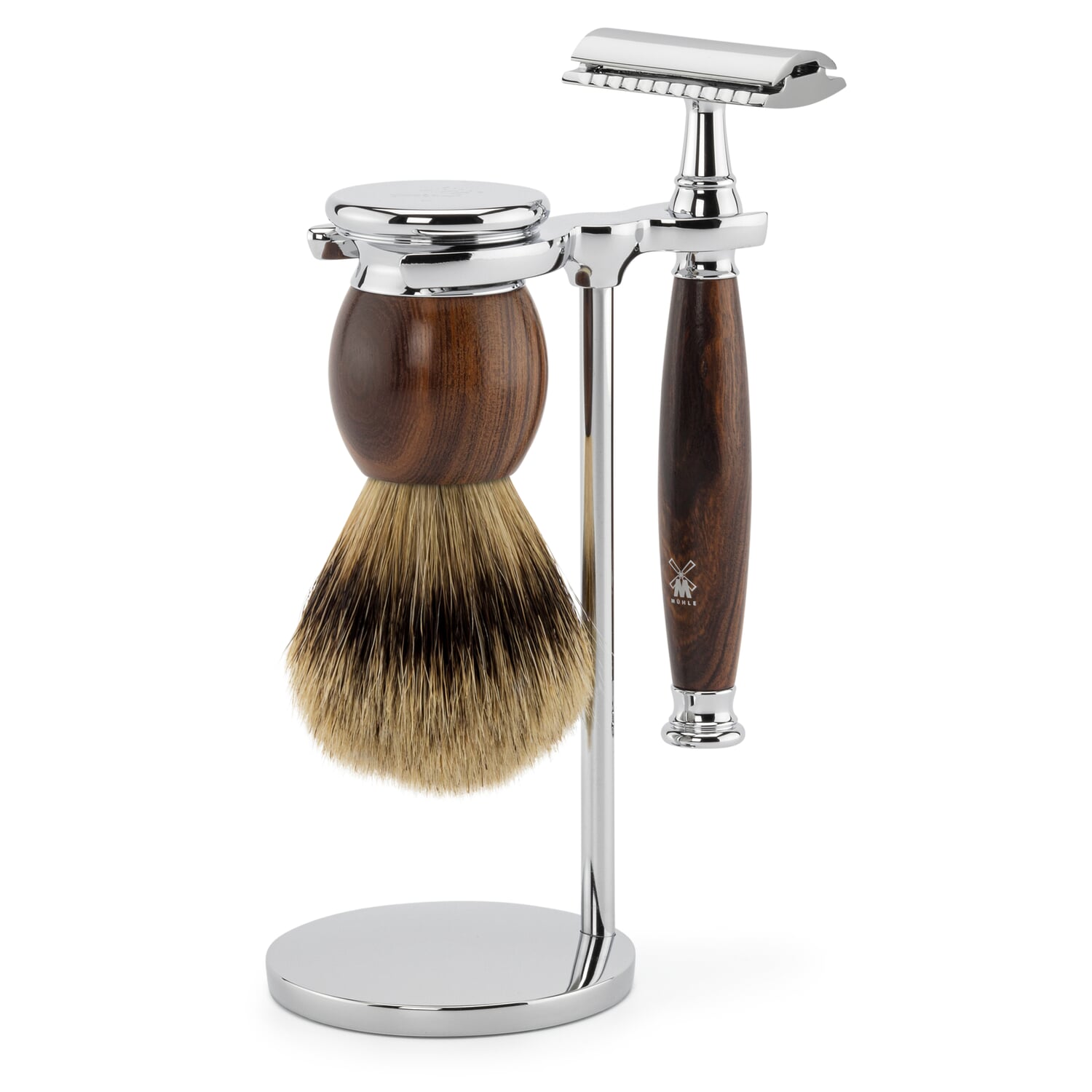 Shaving stand zinc chrome plated