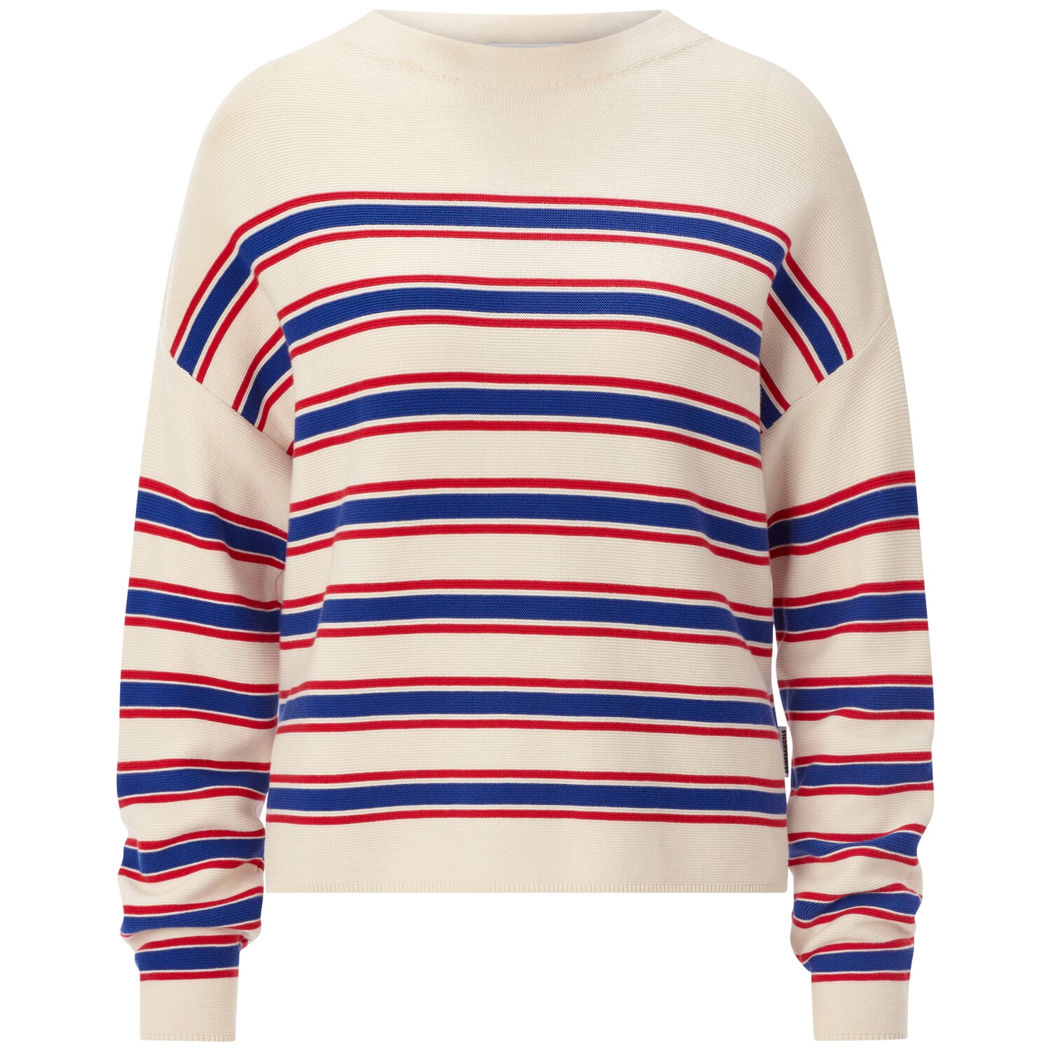 Women's knitted sweater stripes