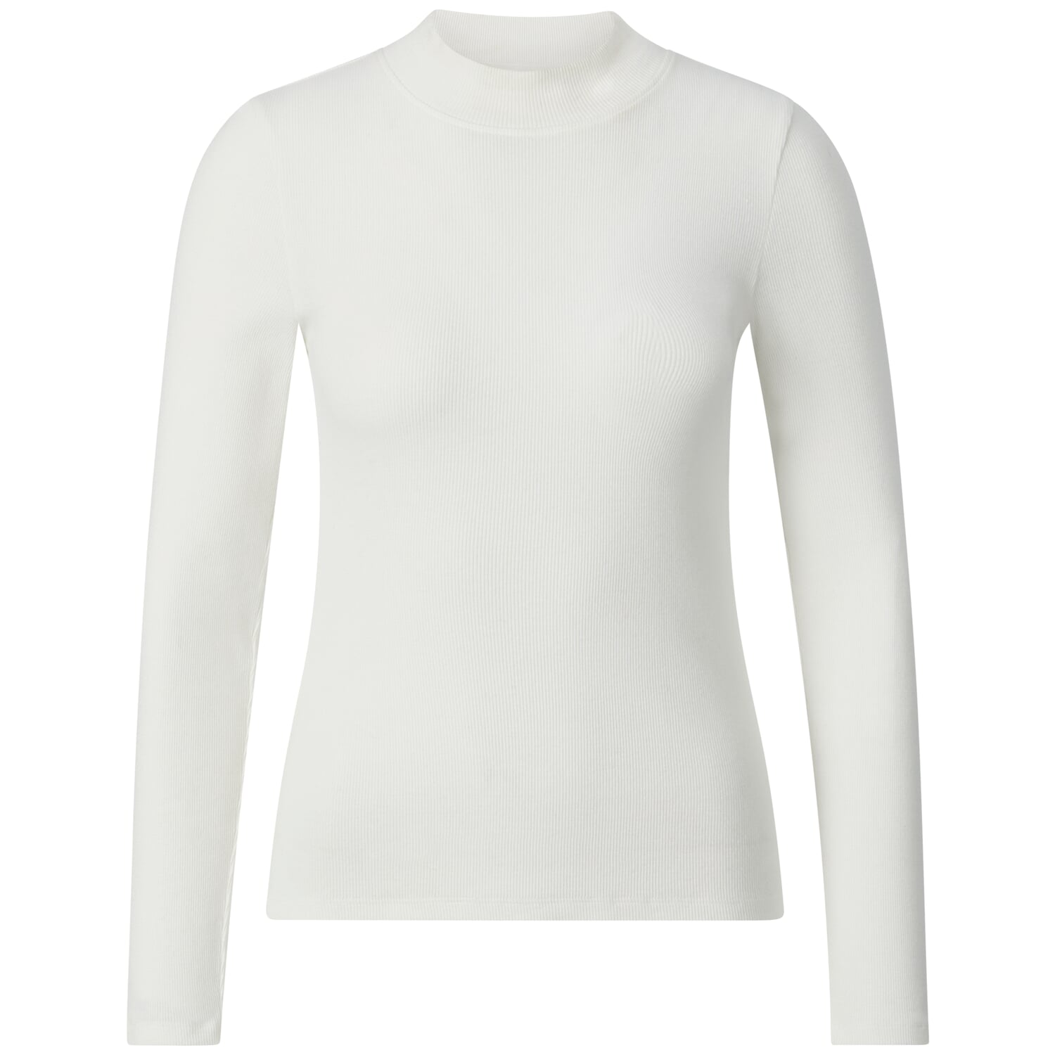 Ladies ribbed shirt long sleeve