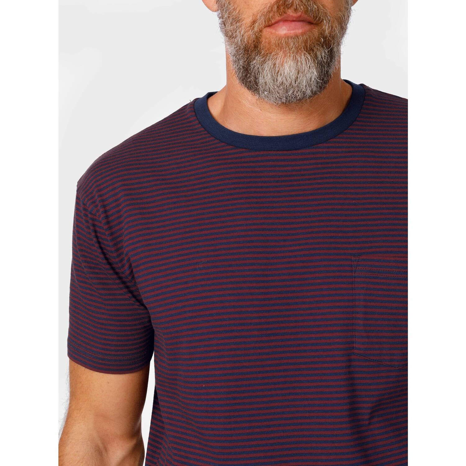 Men T-shirt 1971 striped
