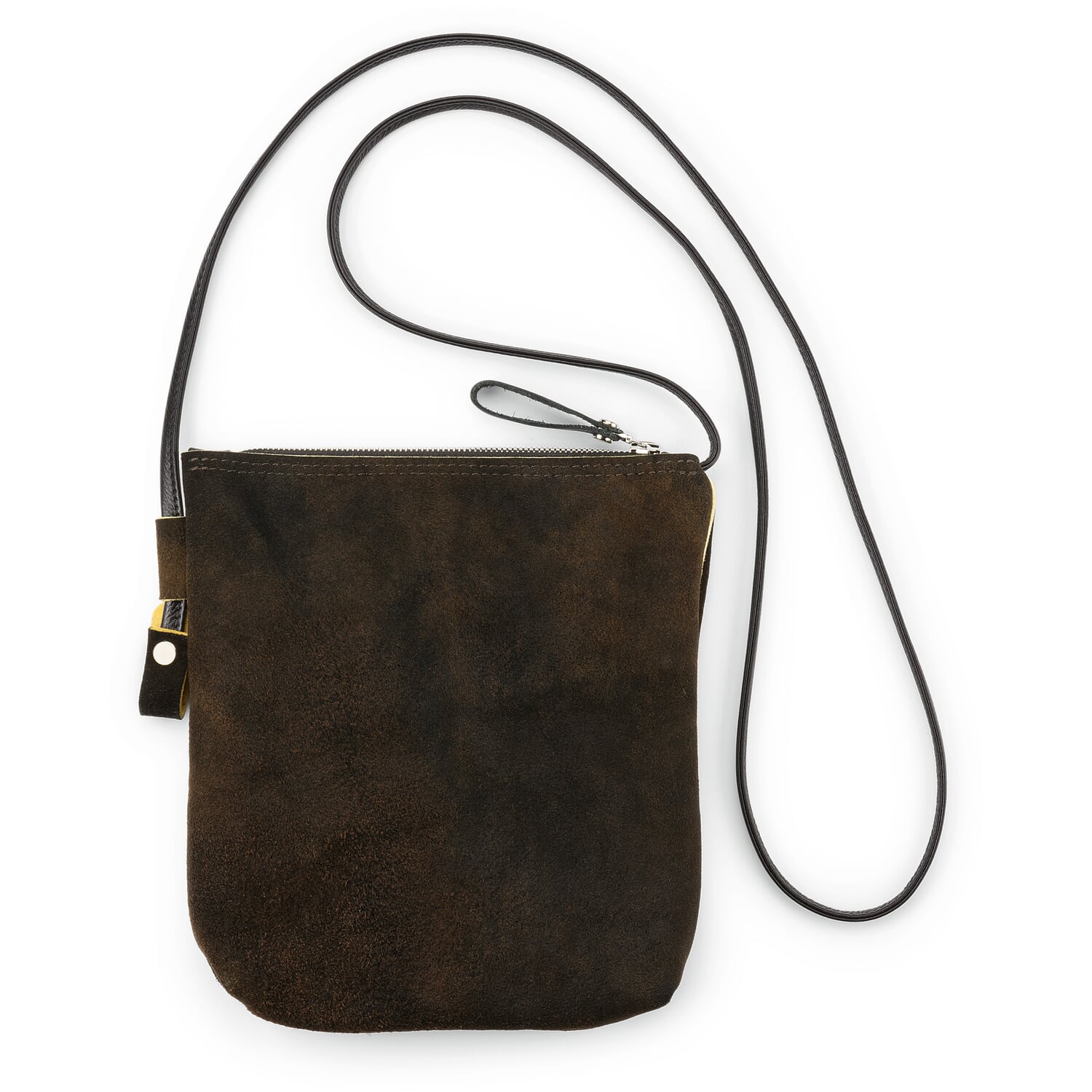 Shoulder bag deerskin, brown