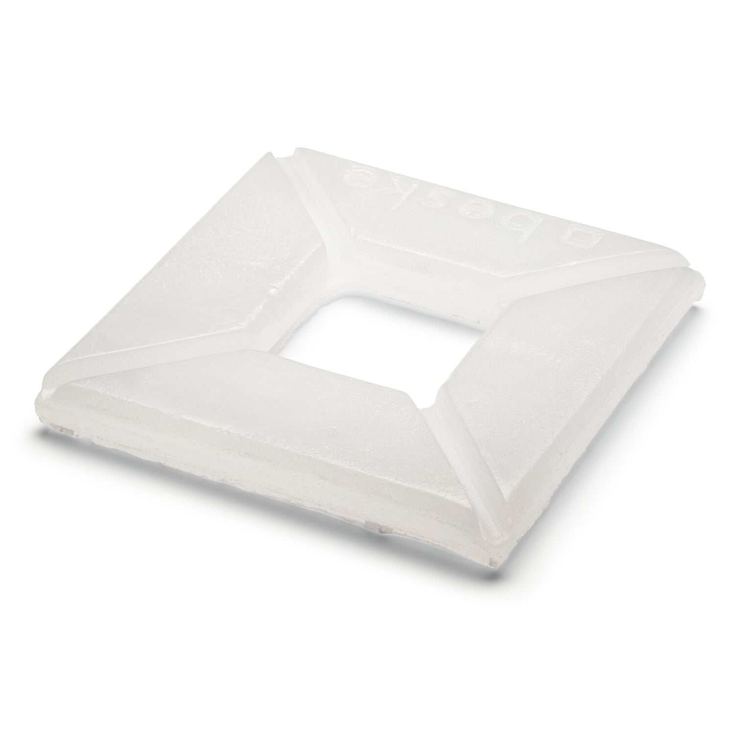 Refill wax for concrete fire cubes