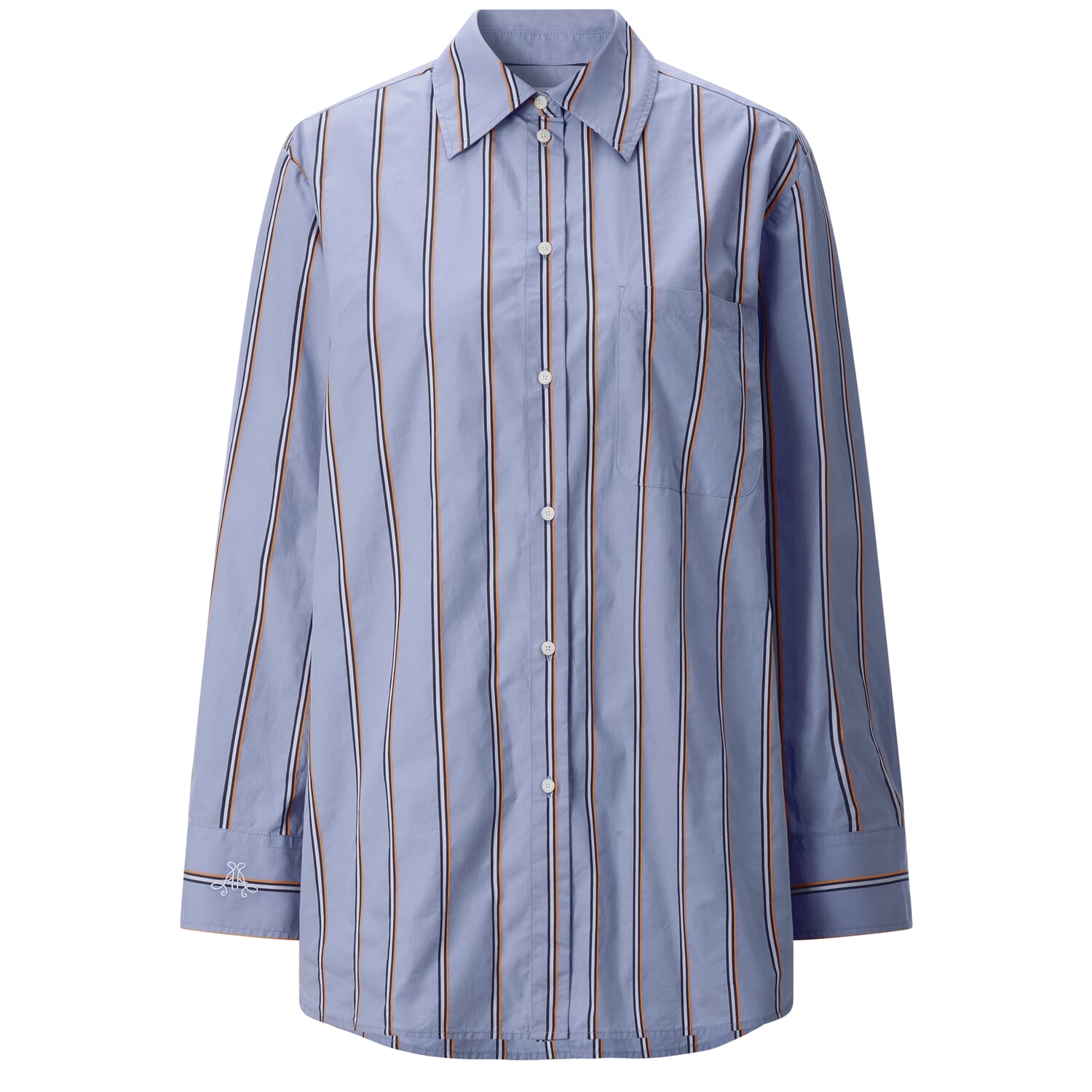 Women's striped shirt blouse