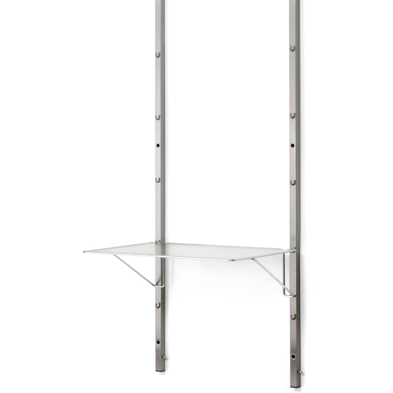 Universal table for Inox shelving system