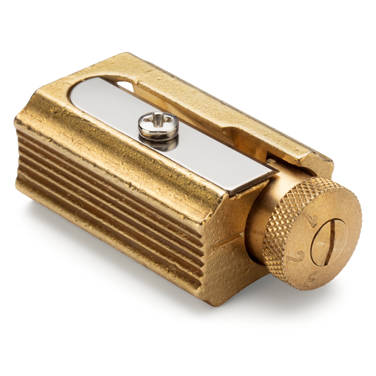 Dux precision pencil sharpener brass