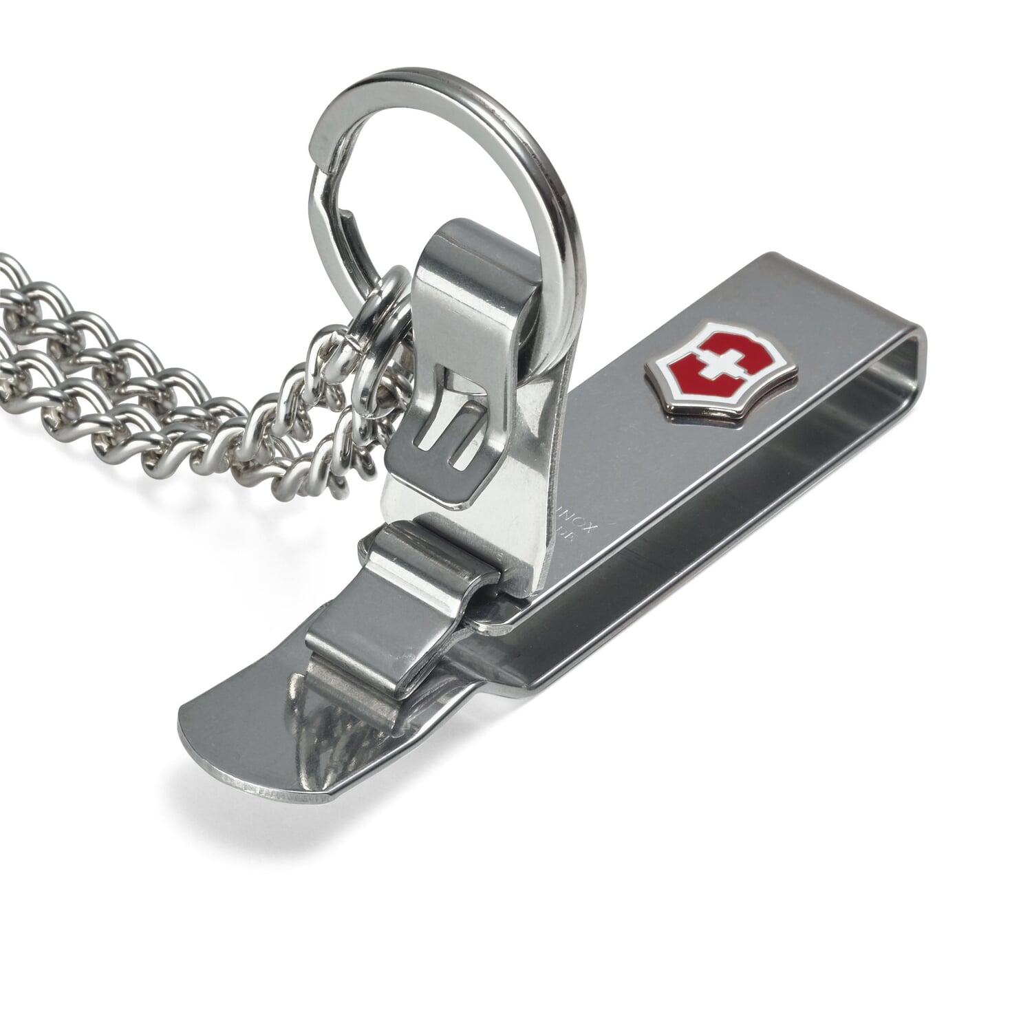 Dual key chain with belt clip