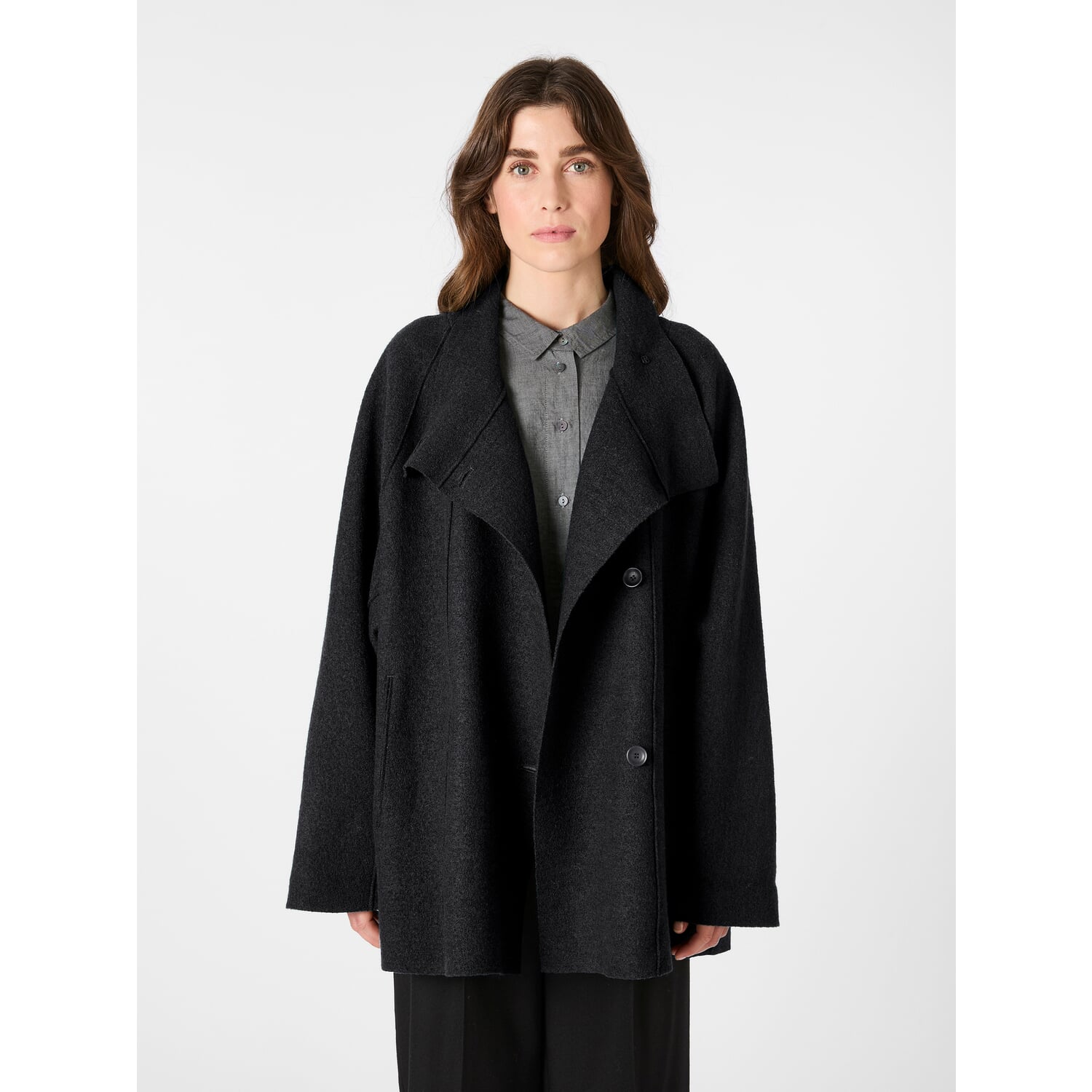 Women's outdoor jacket wool