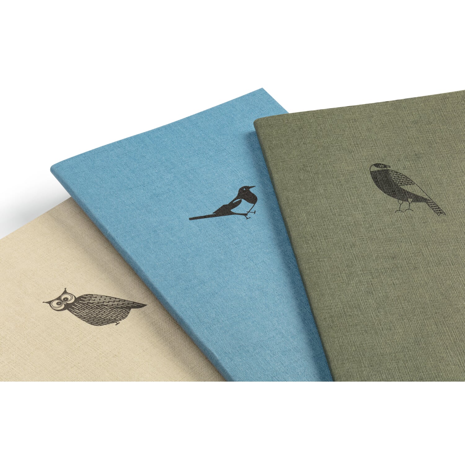 Notebook lockstitch stitching