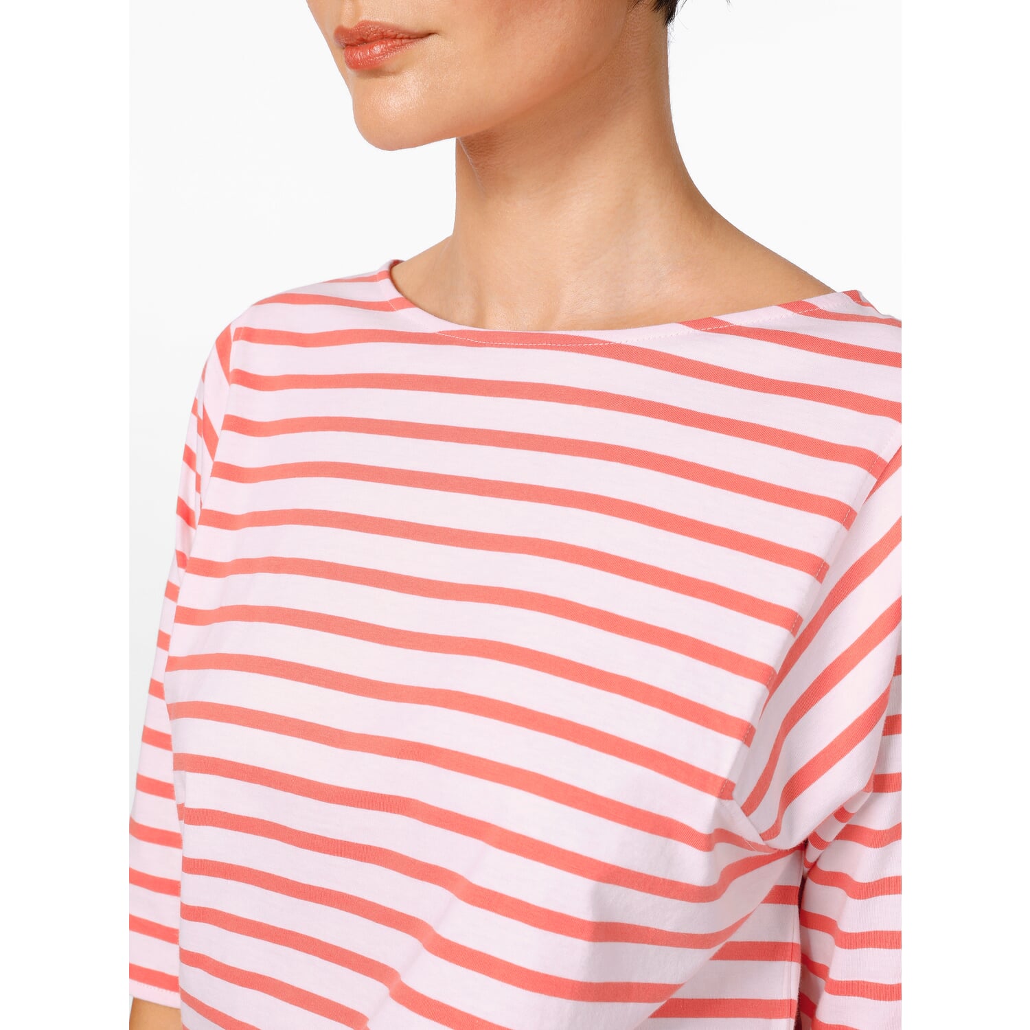 Ladies' half-sleeved shirt
