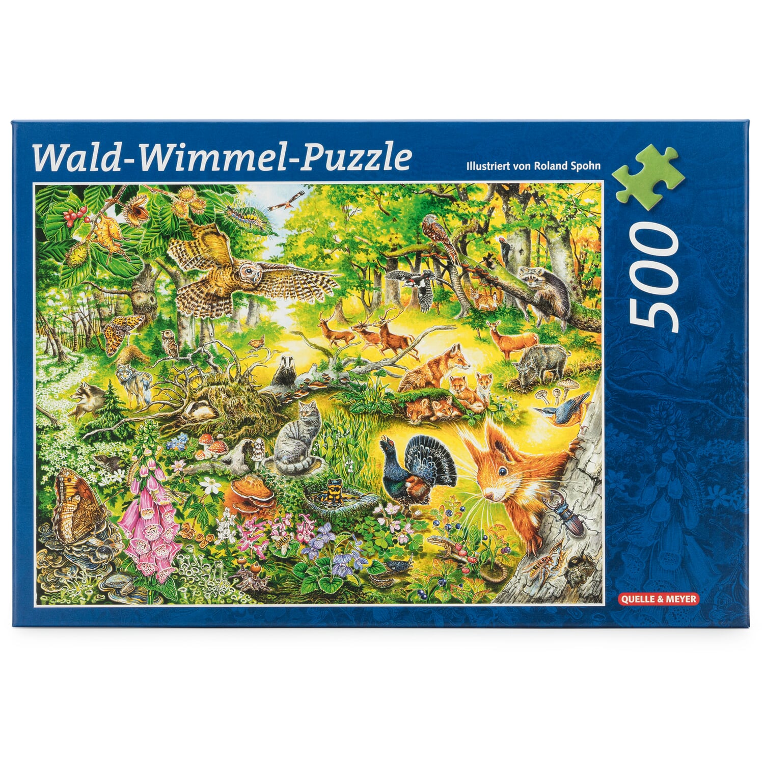 Forest hidden object puzzle 500 pieces