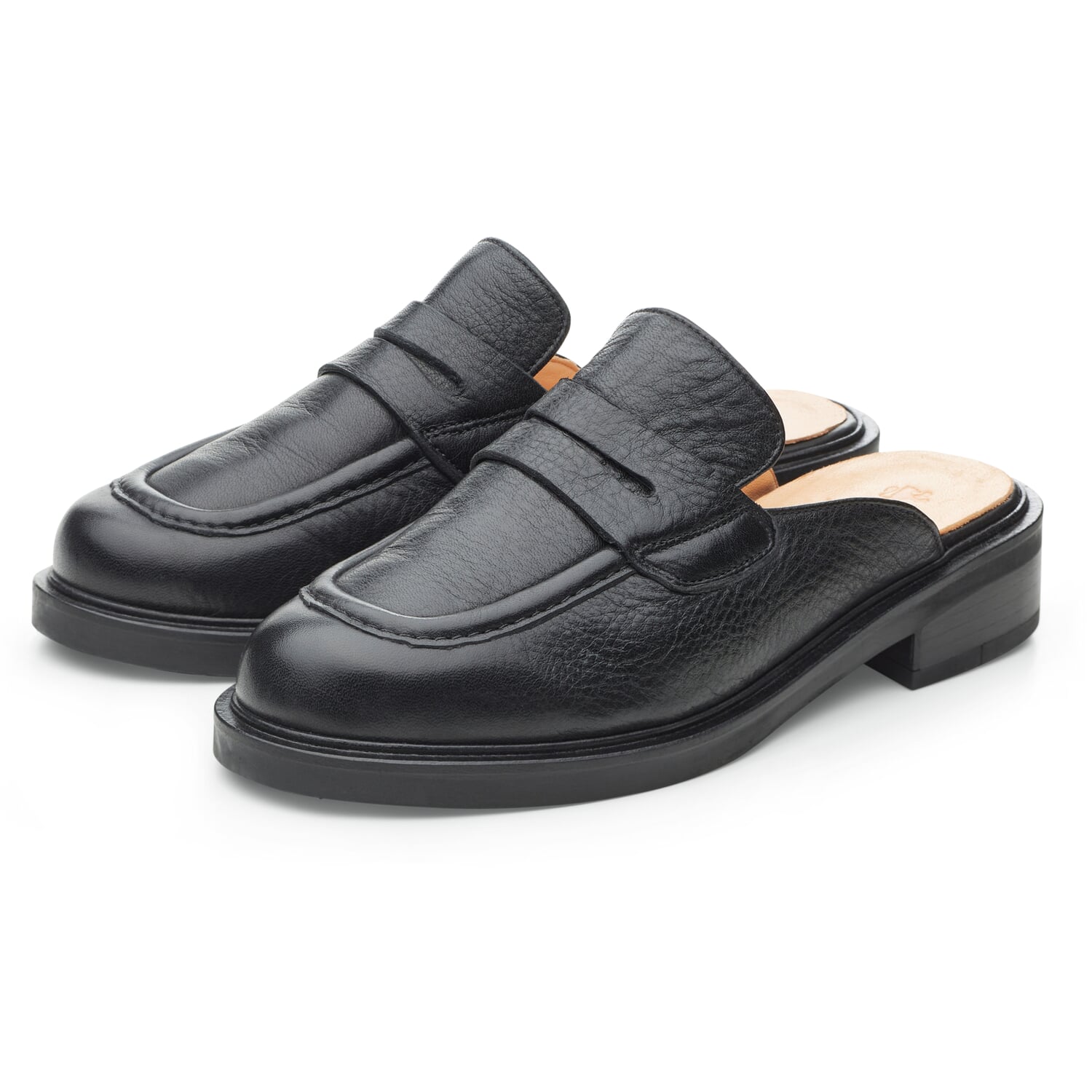 Ladies' leather sabot