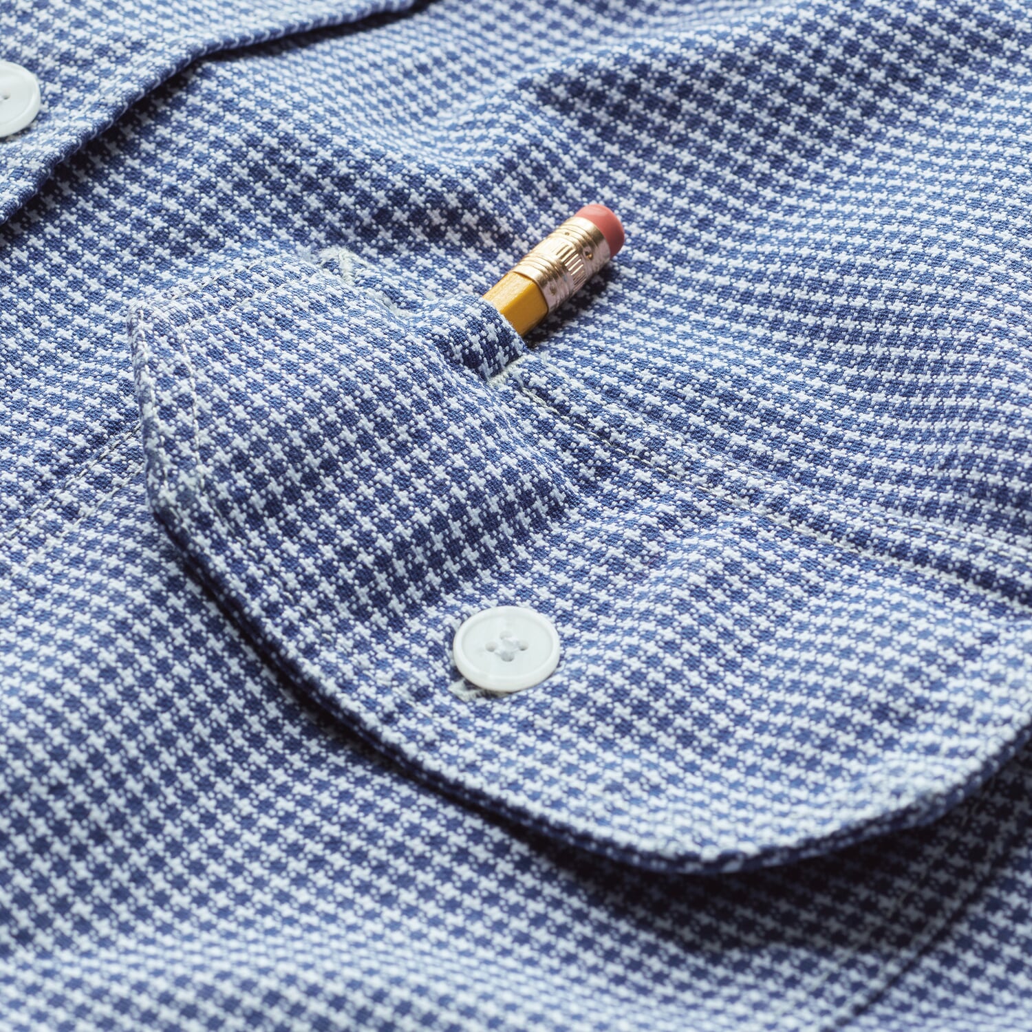 Mens shirt pepita pattern