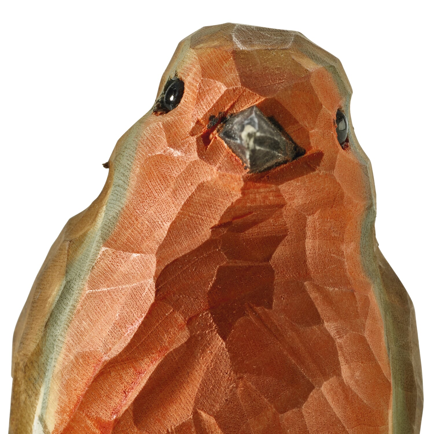 Robin lime wood hand carved