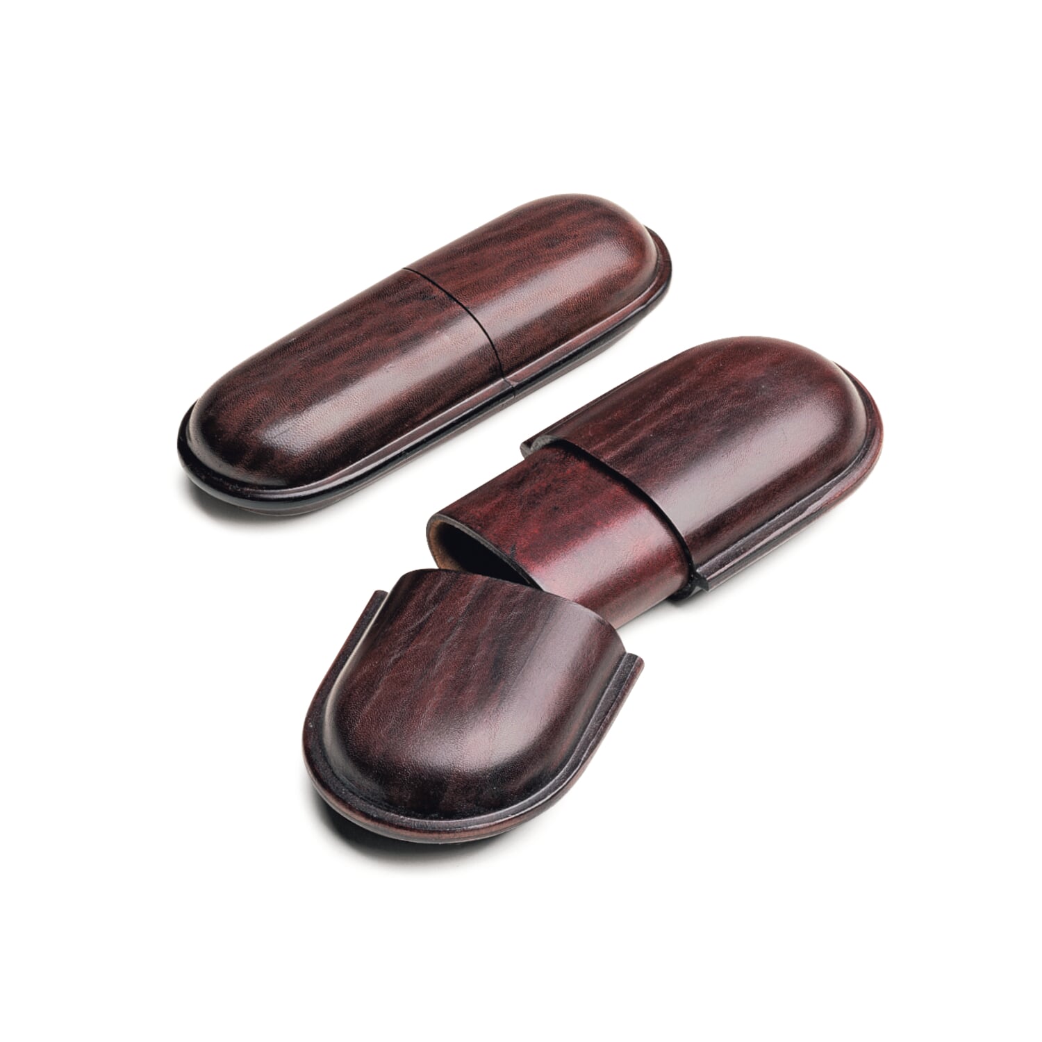 Glasses case cowhide