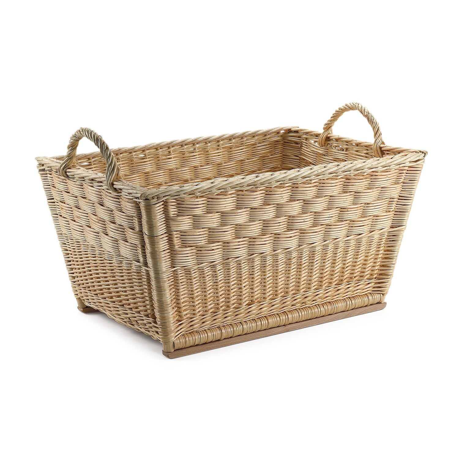 Wicker basket cube technique