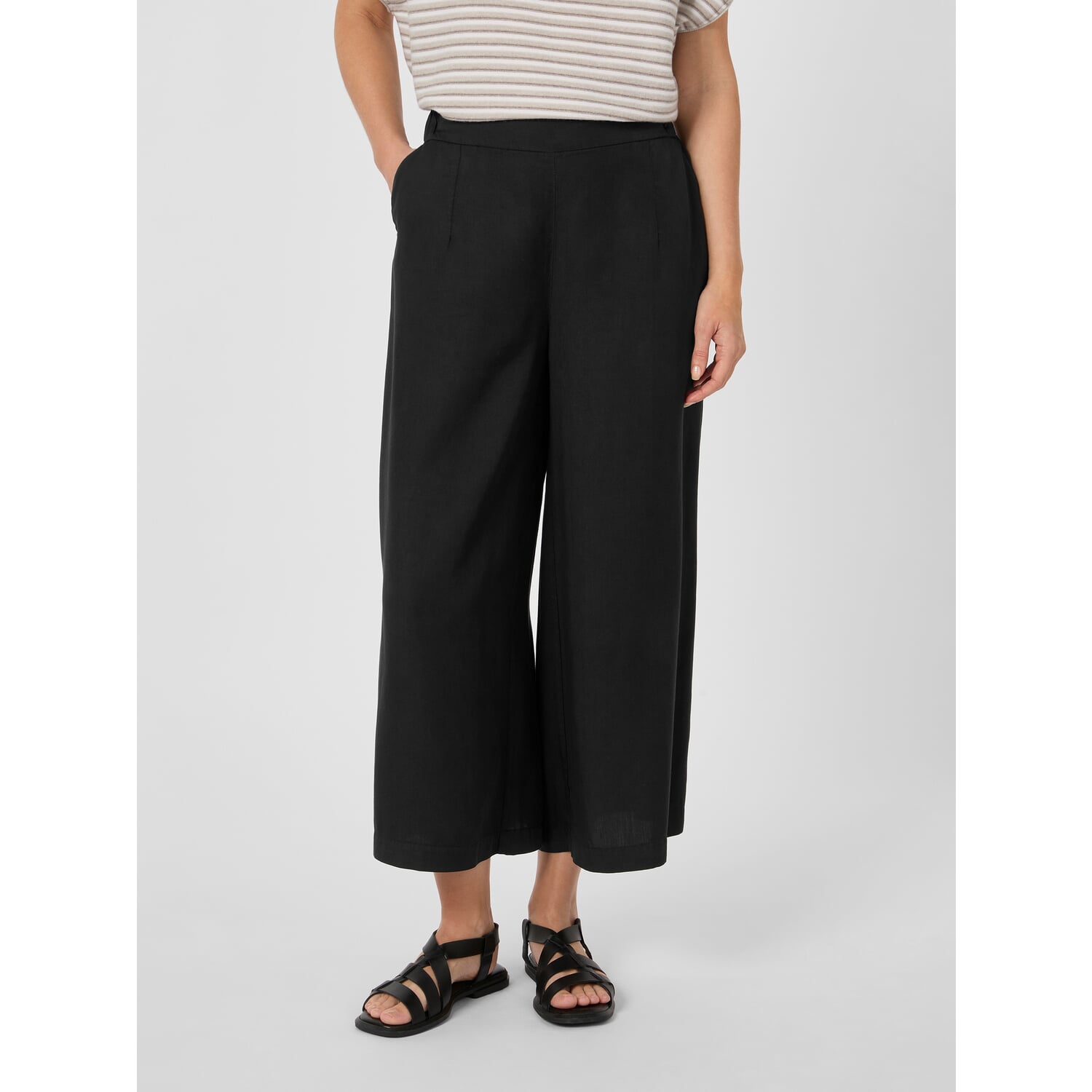 Ladies' lyocell trousers