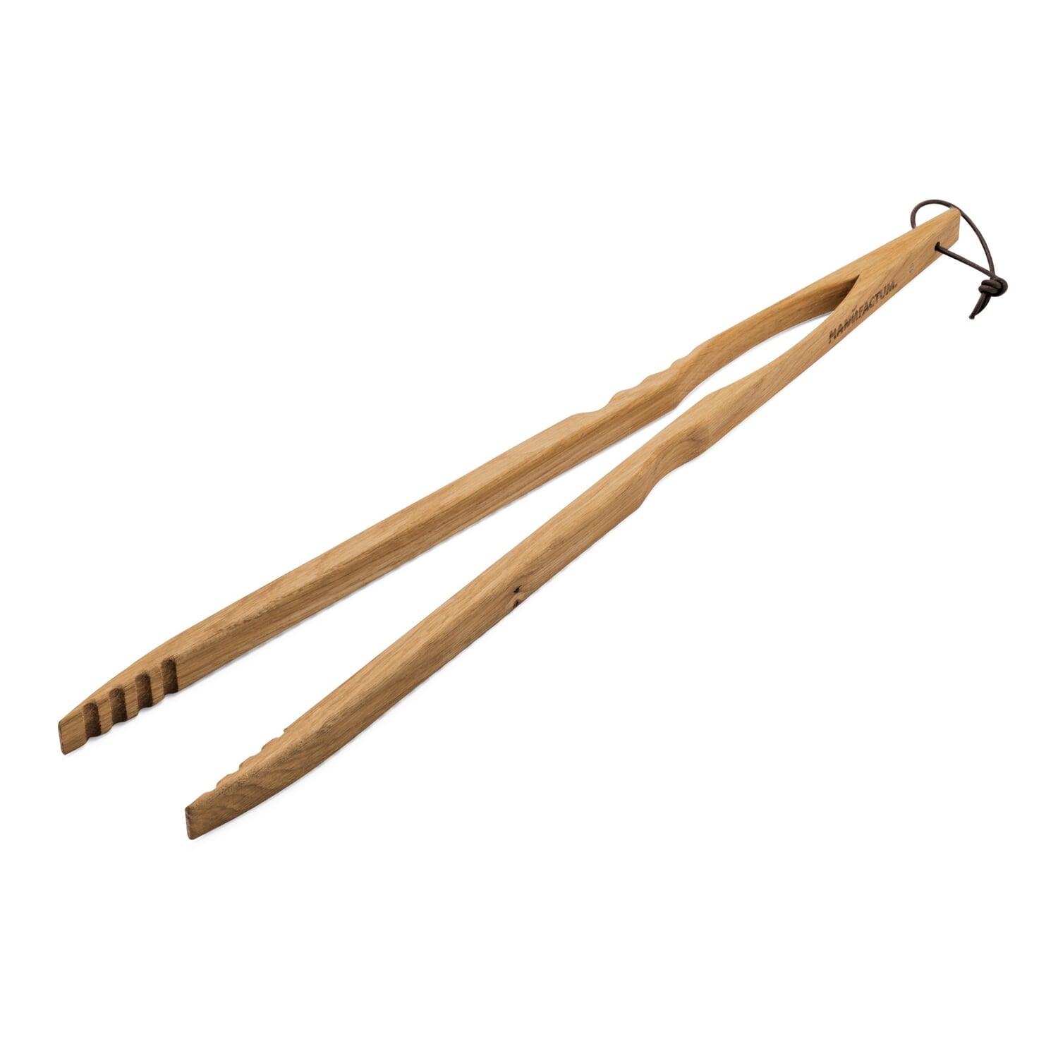 Barbecue tongs Bielefeld oak