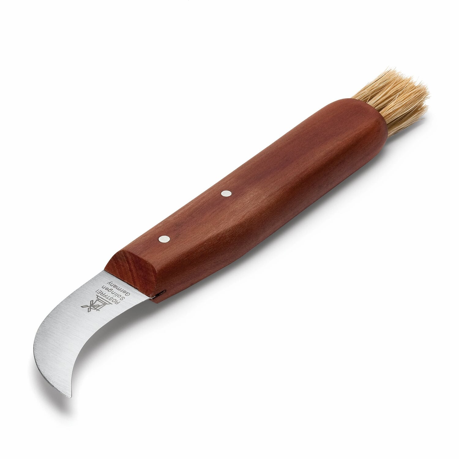 Mushroom picking knife plum wood