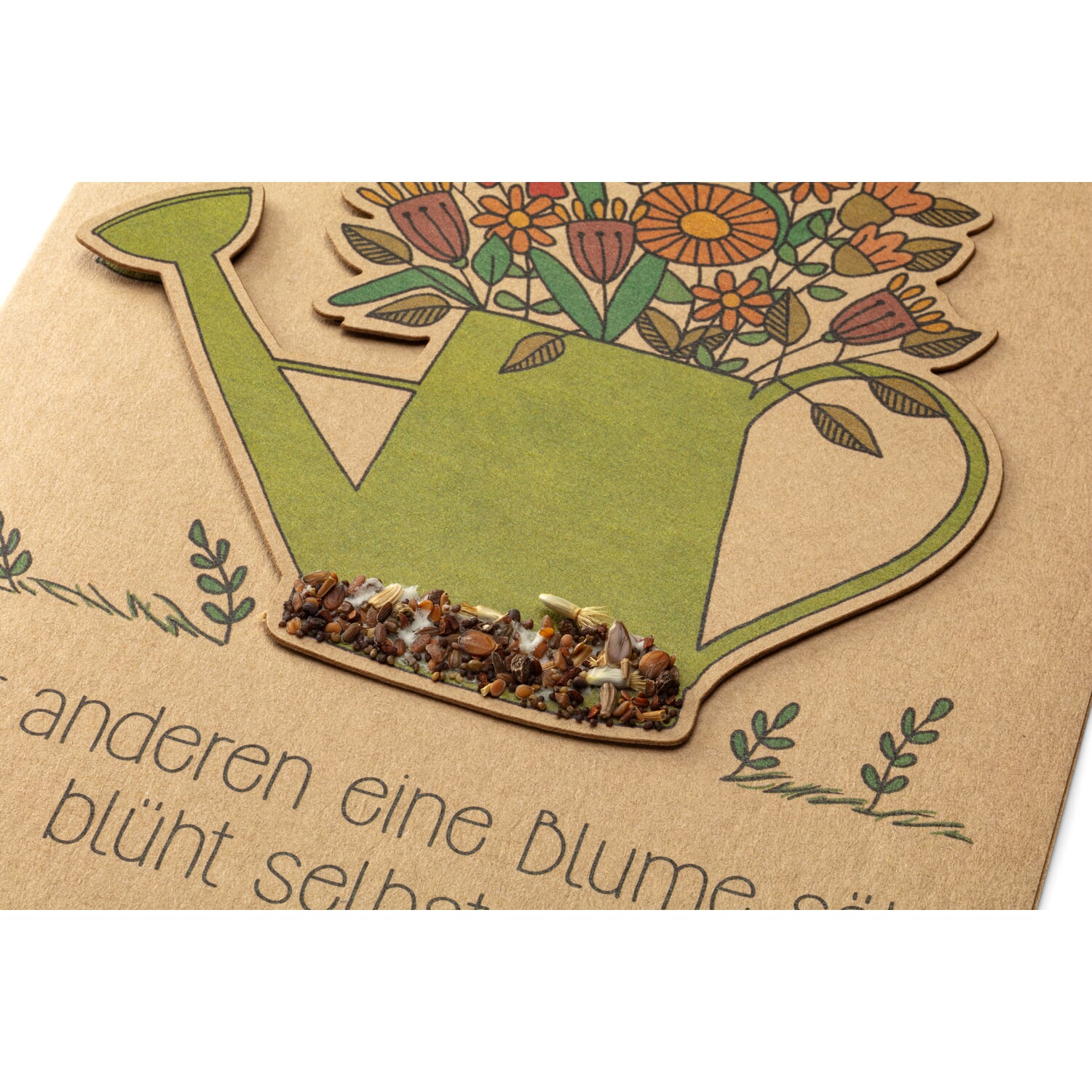 Greeting cards with wildflower seeds