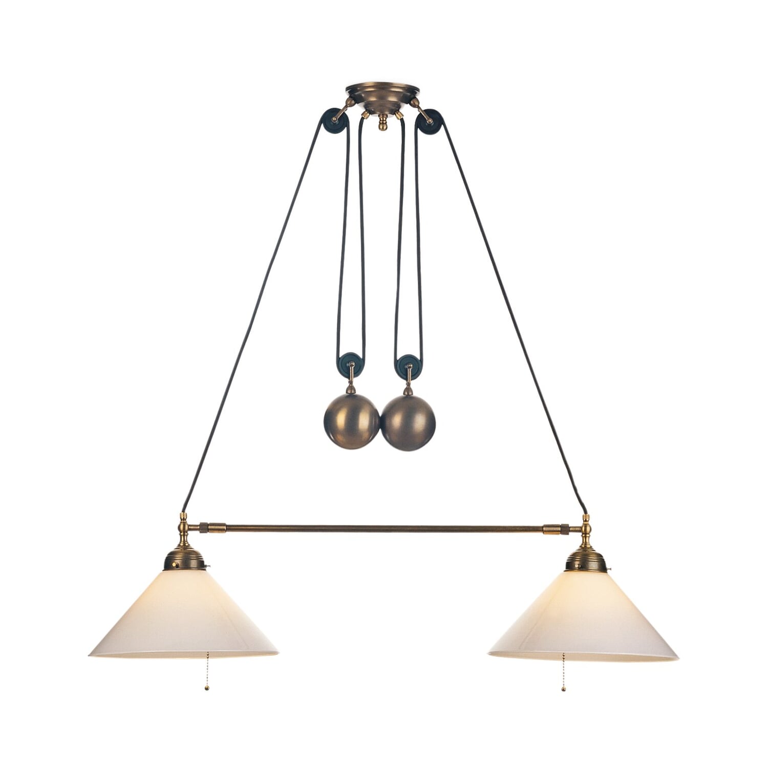 Double pull light brass variable