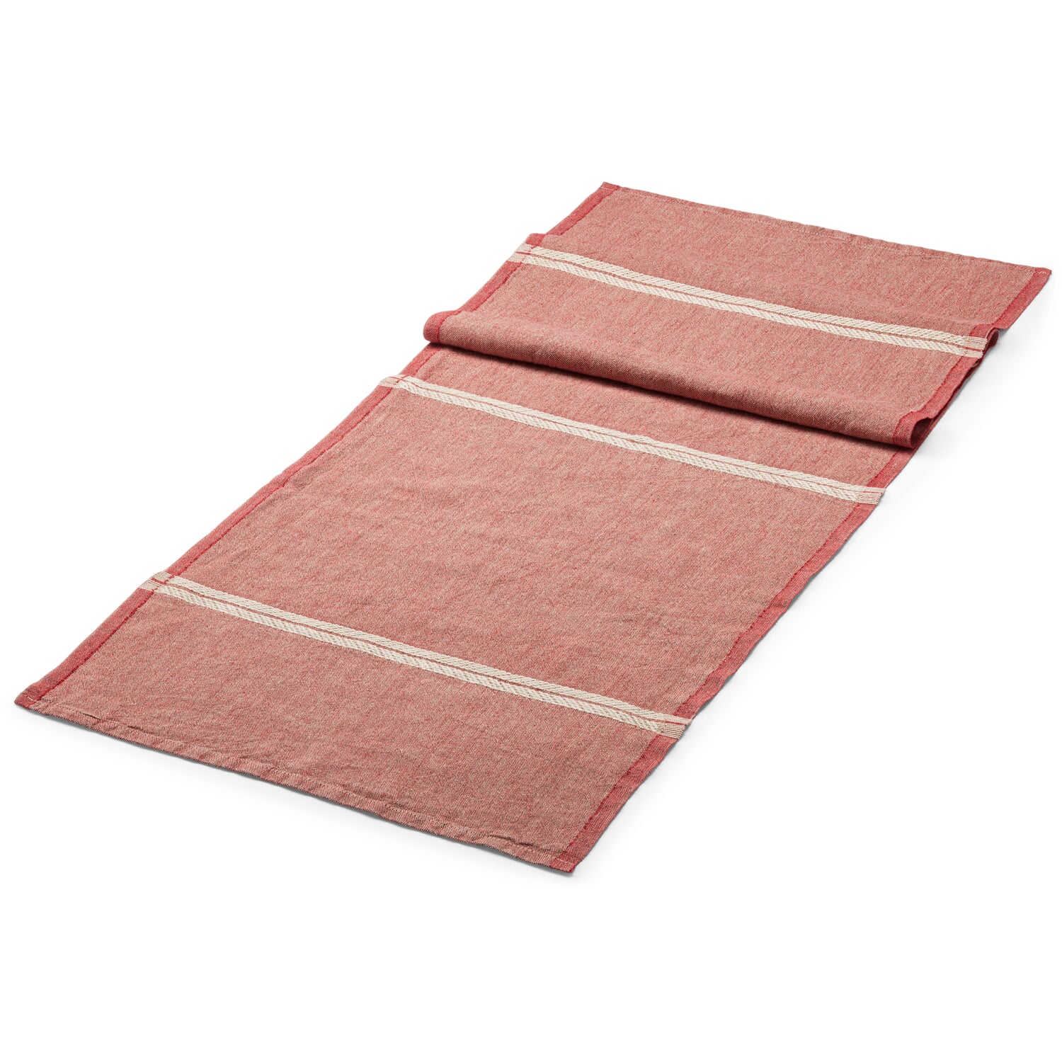 Table runner linen melange