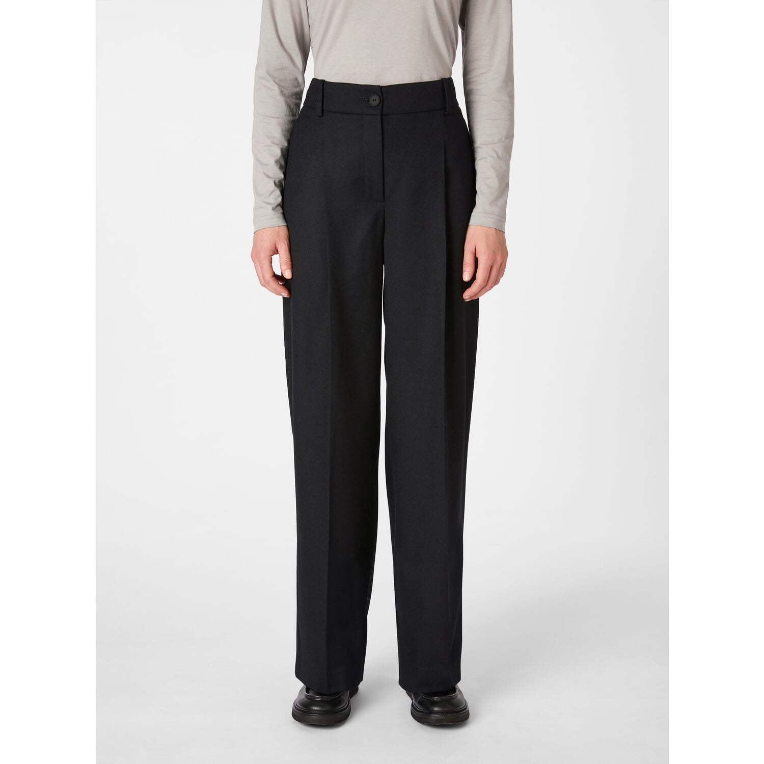 Women's wool trousers