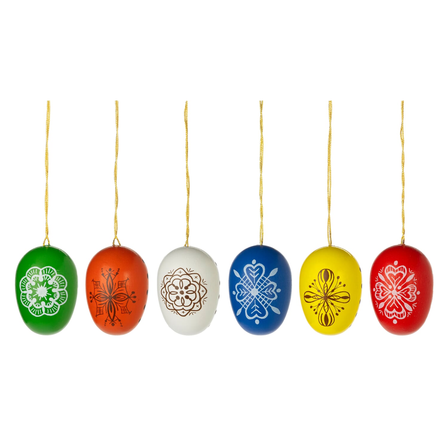 Easter eggs lace motifs