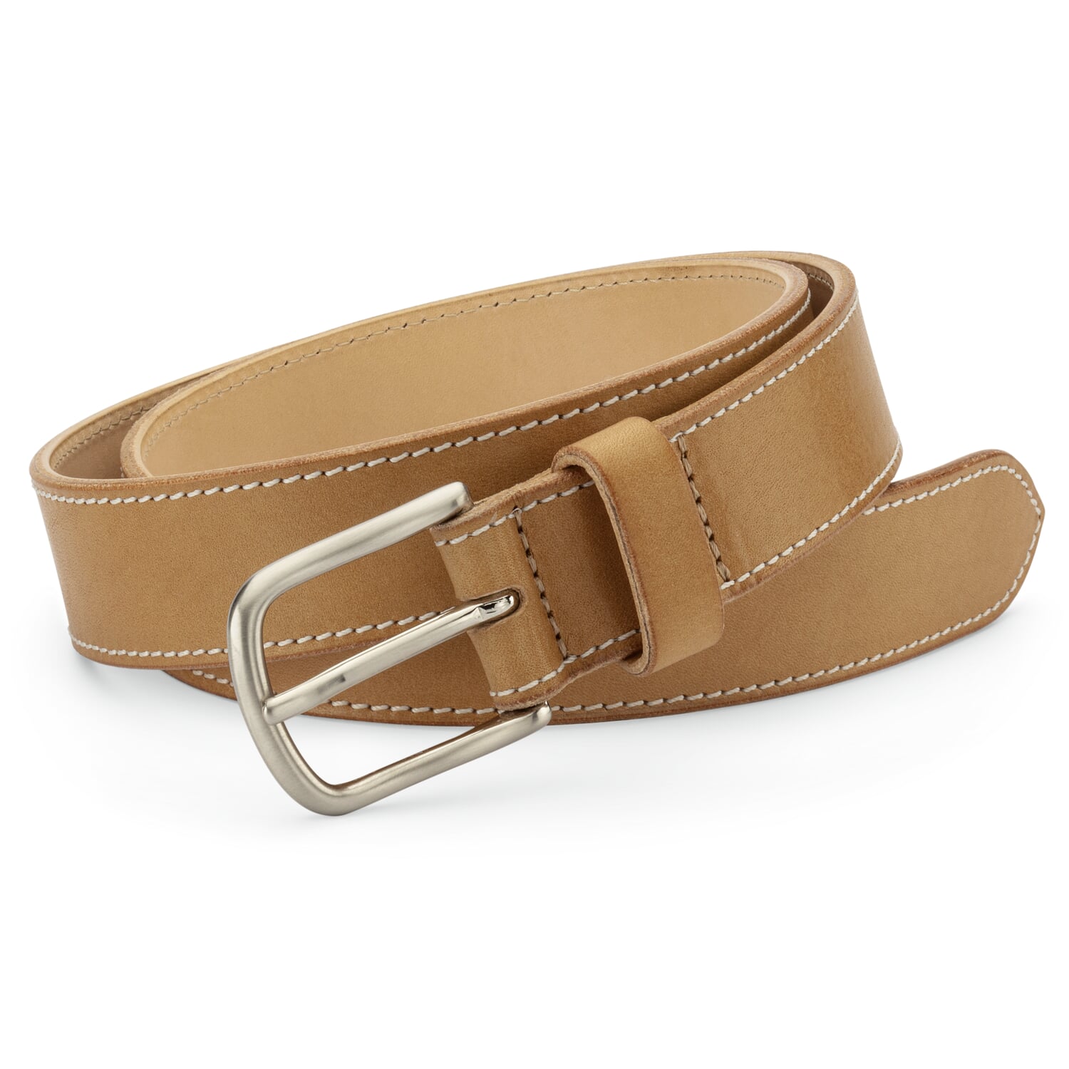 Ladies belt calfskin