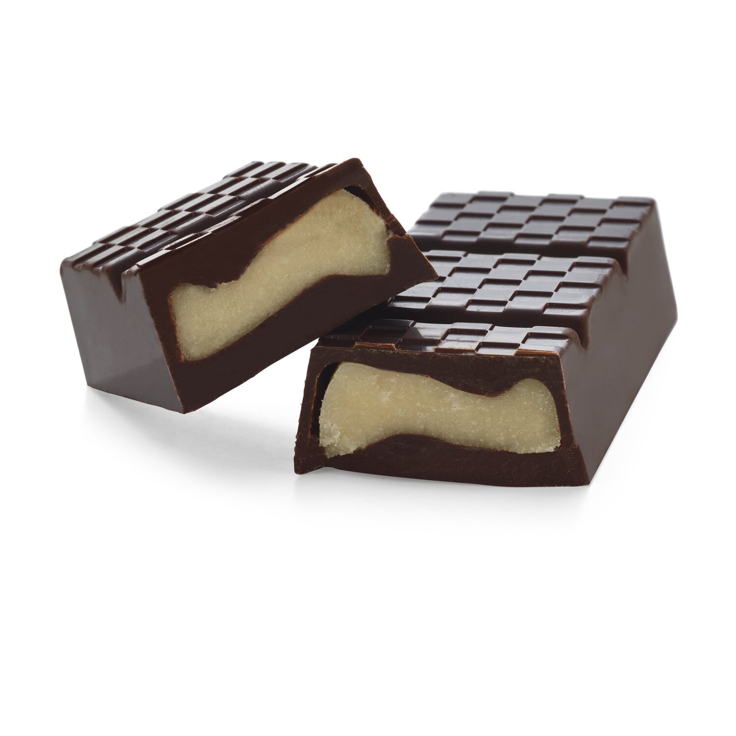 Belgian chocolate bar marzipan