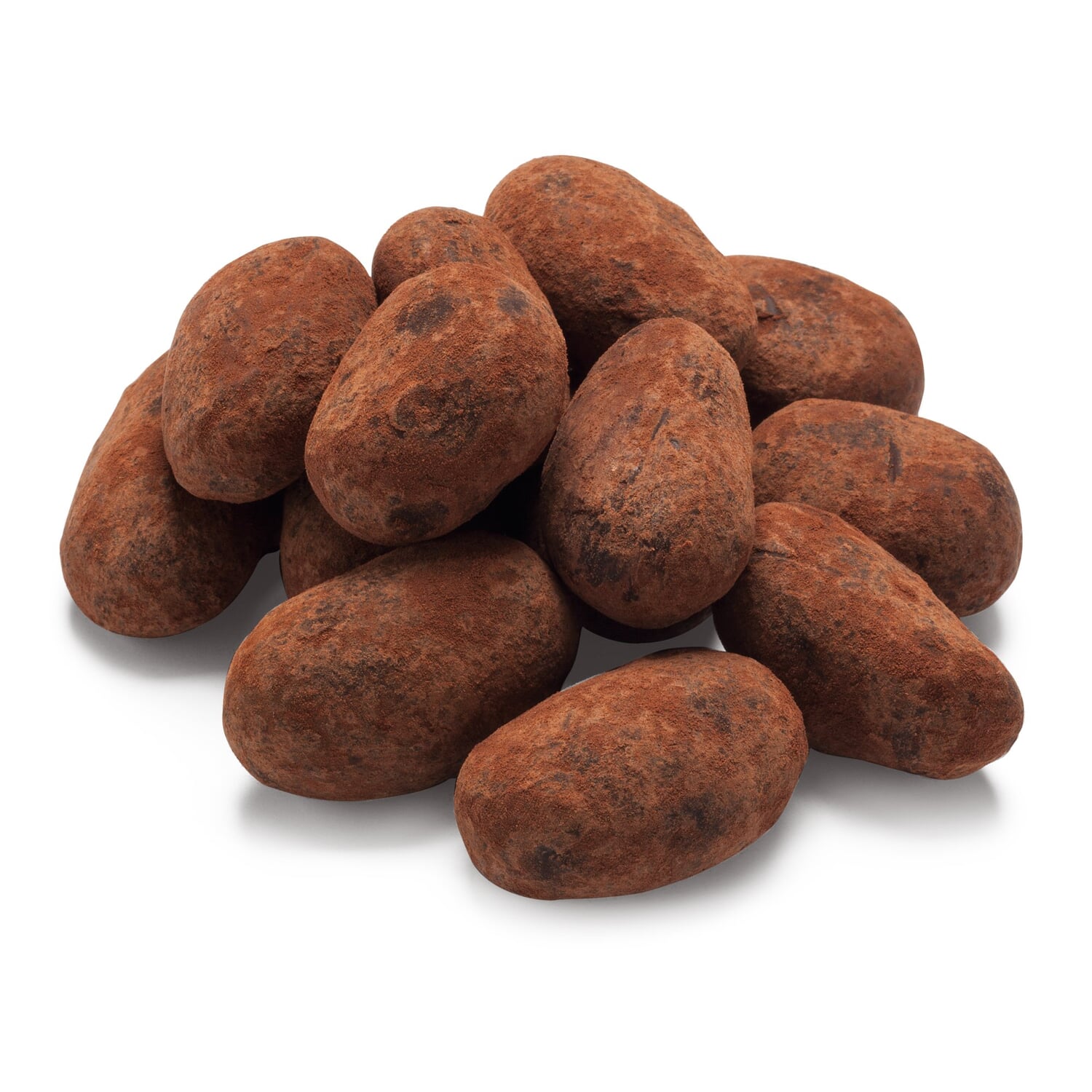 Roasted almonds in chocolate from France