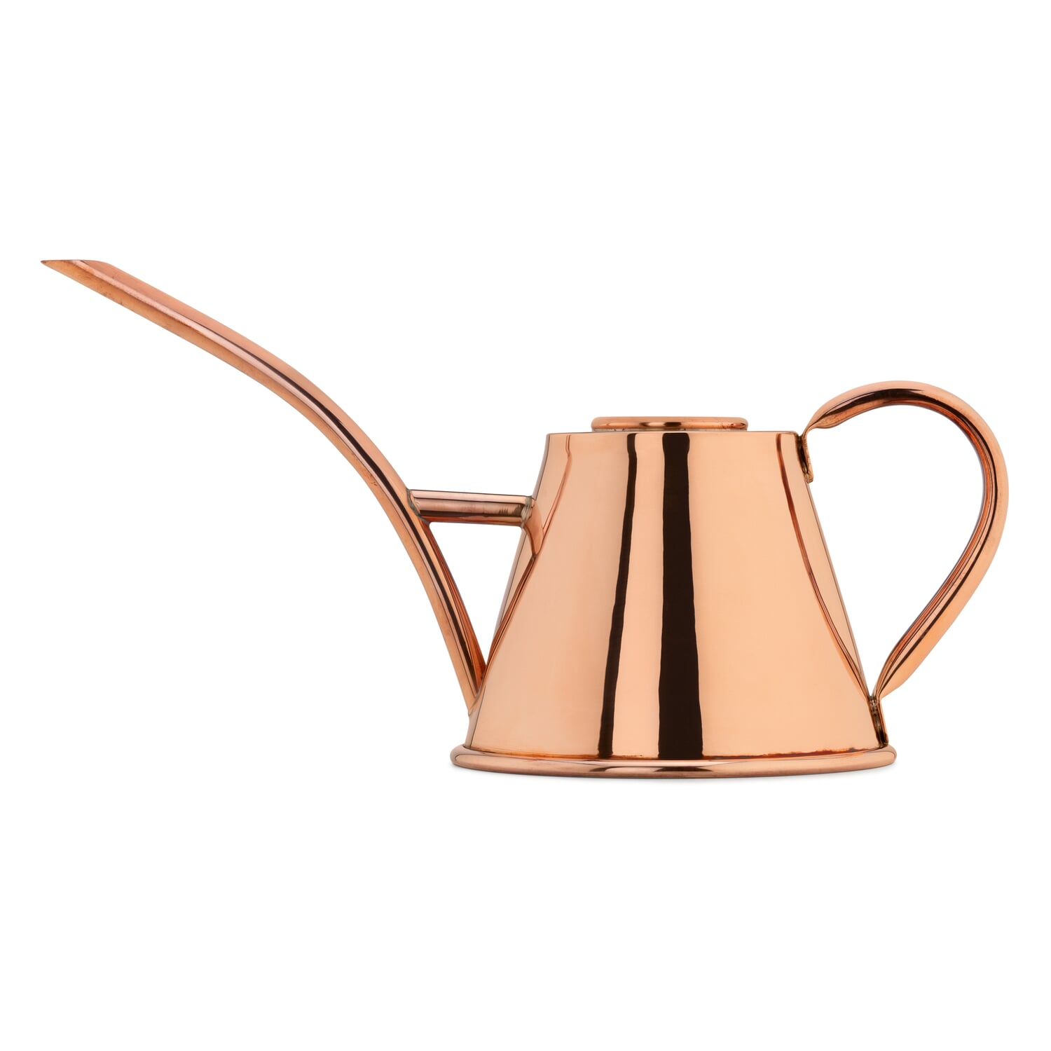 Watering can copper polished small