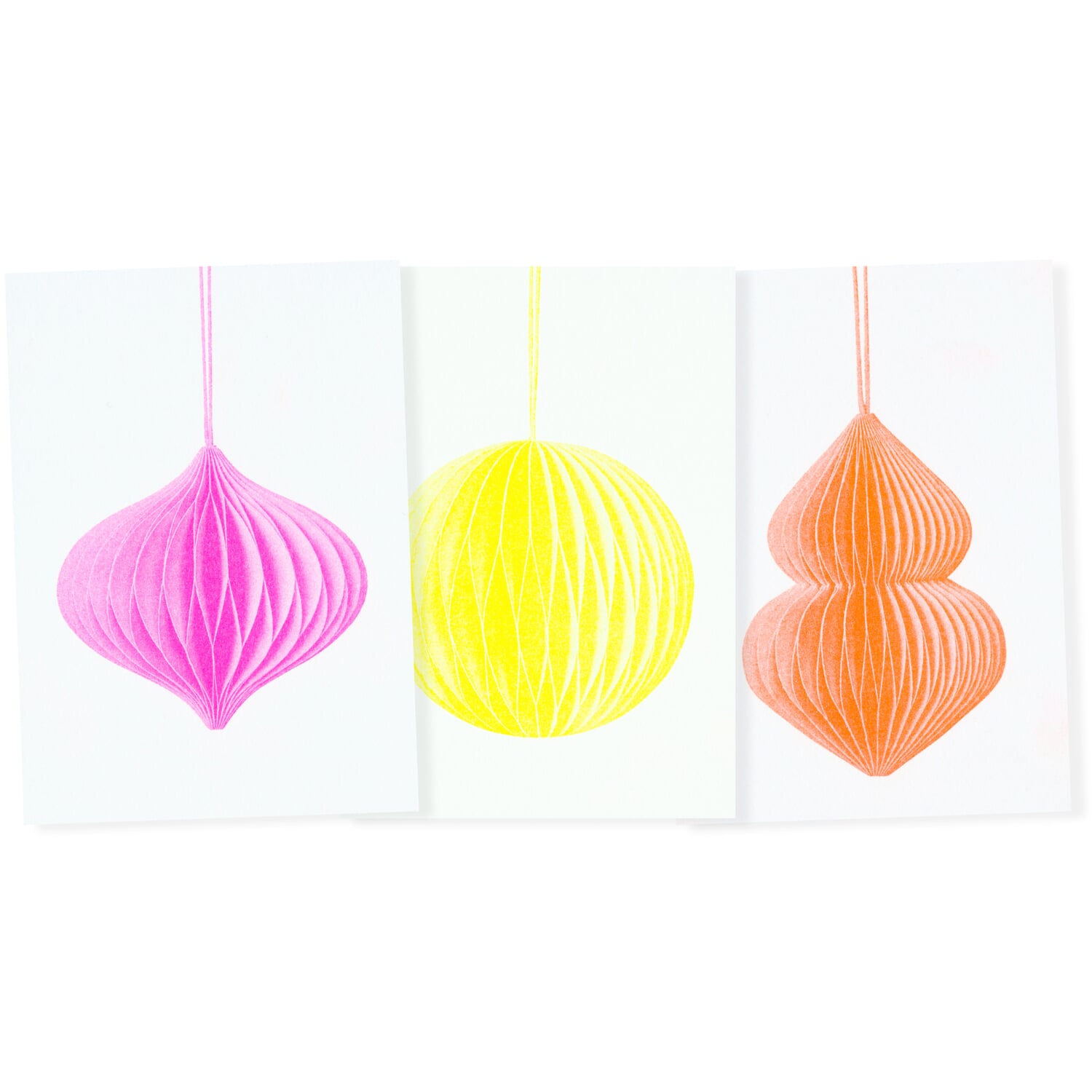 Riso Winter postcard set