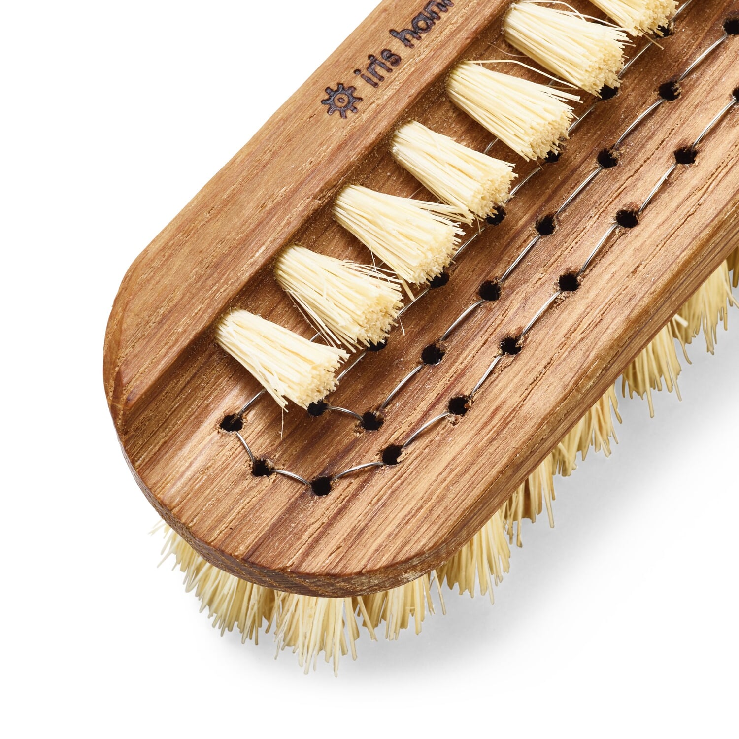 Nail brush tampico fiber