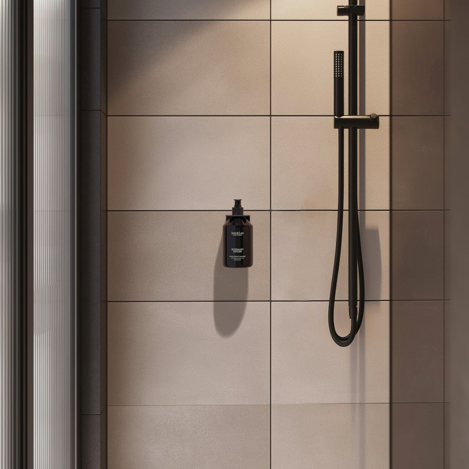 Holder for pump dispenser Len