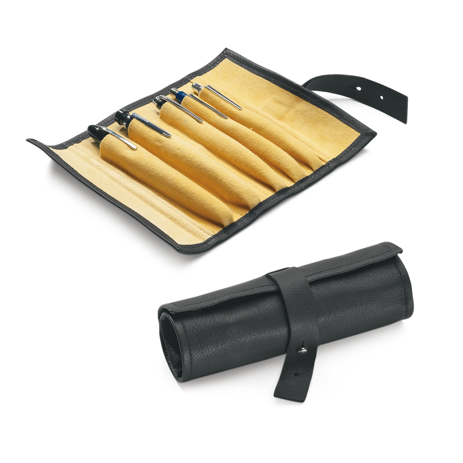 Manufactum pen roll leather