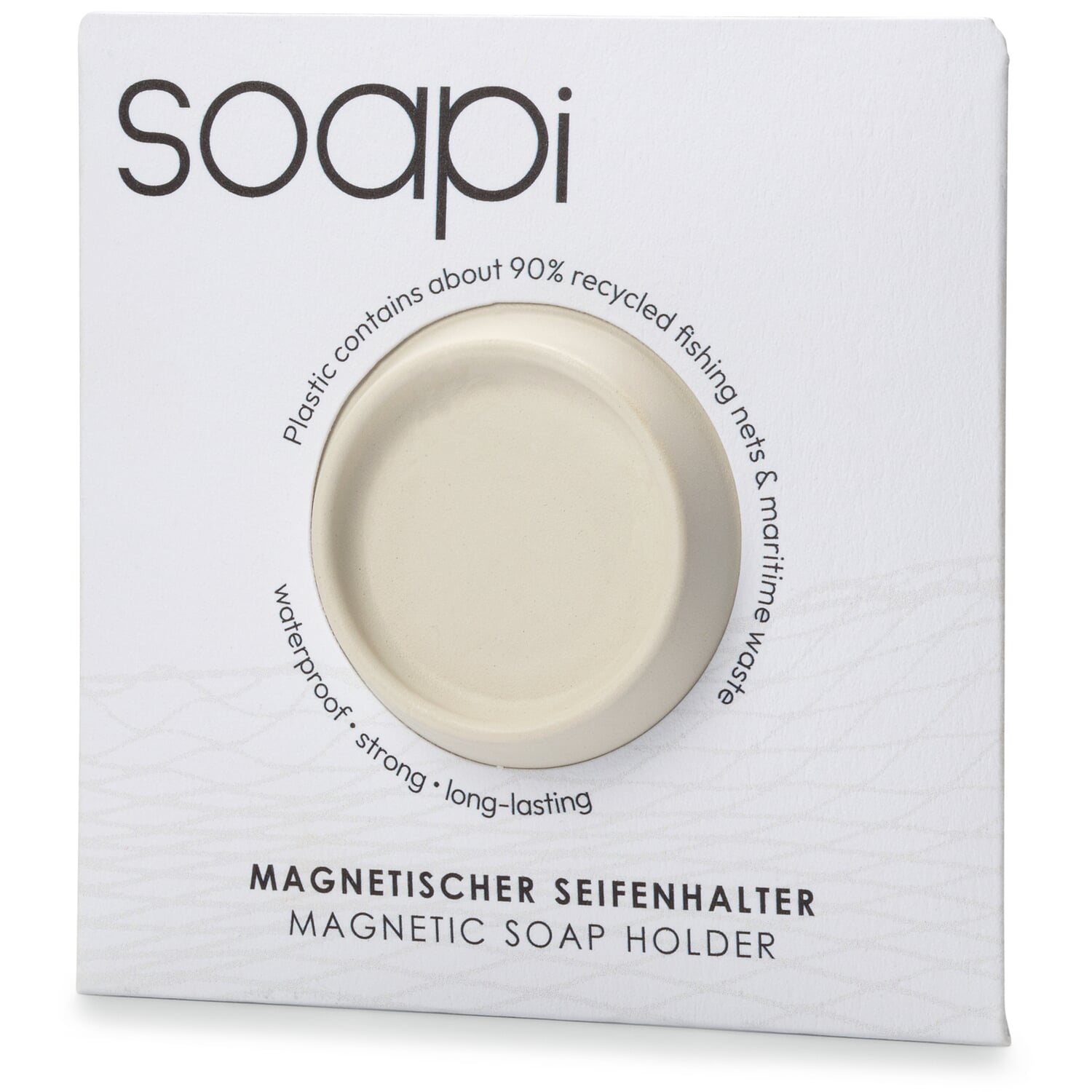 Soap holder recycled fishing nets