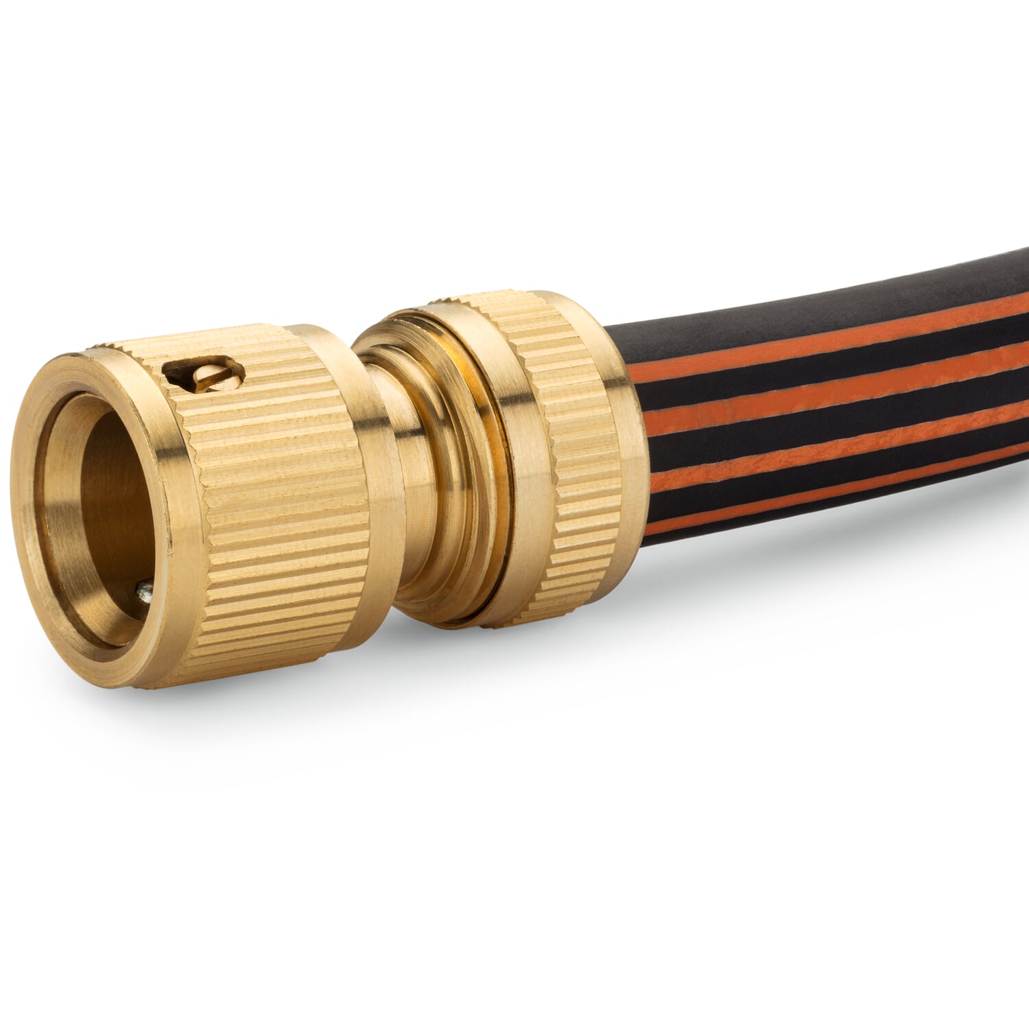 Water tap connection for hose reel