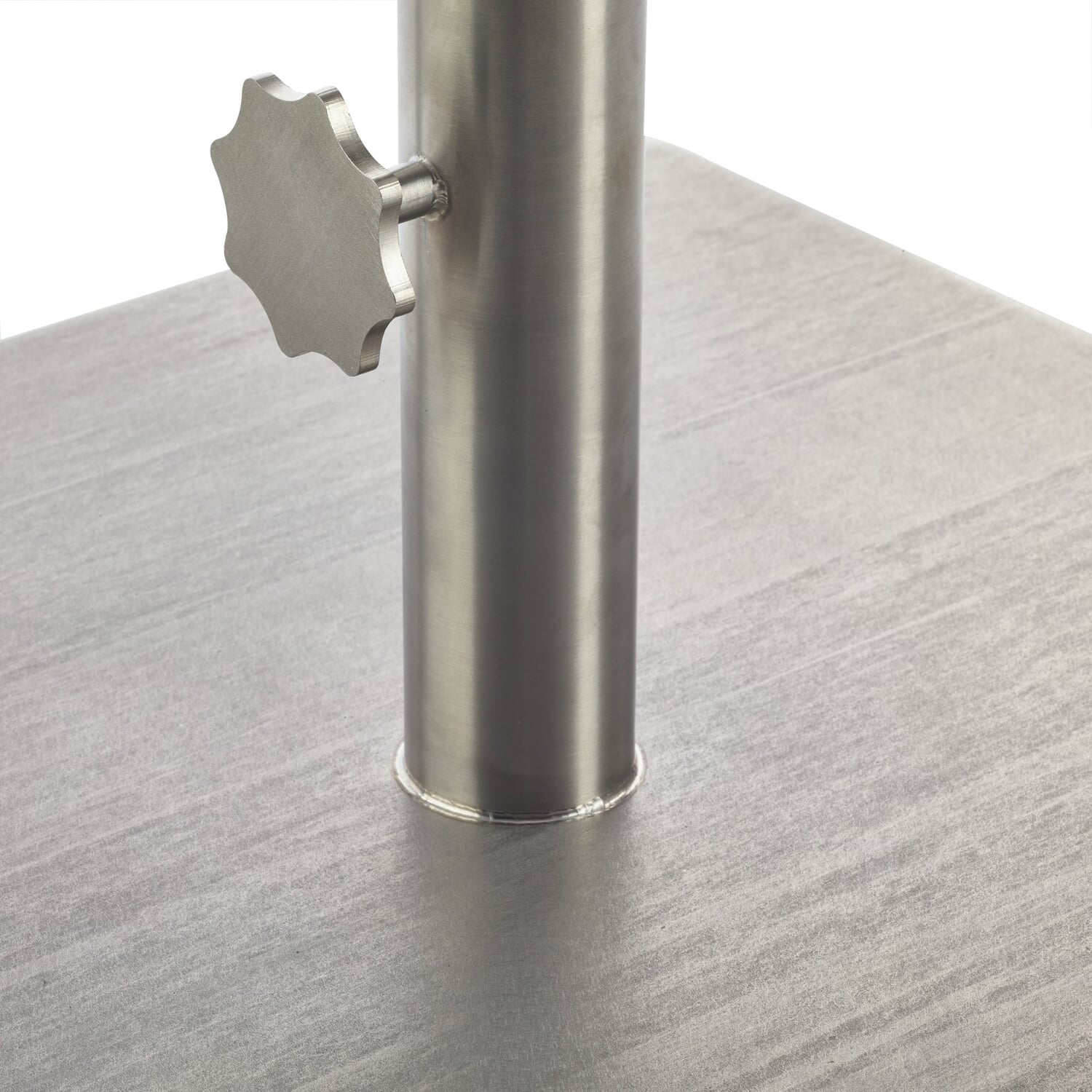 Parasol stand stainless steel