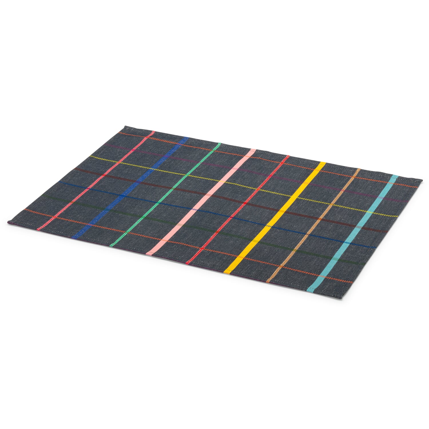 Placemat colorful checkered