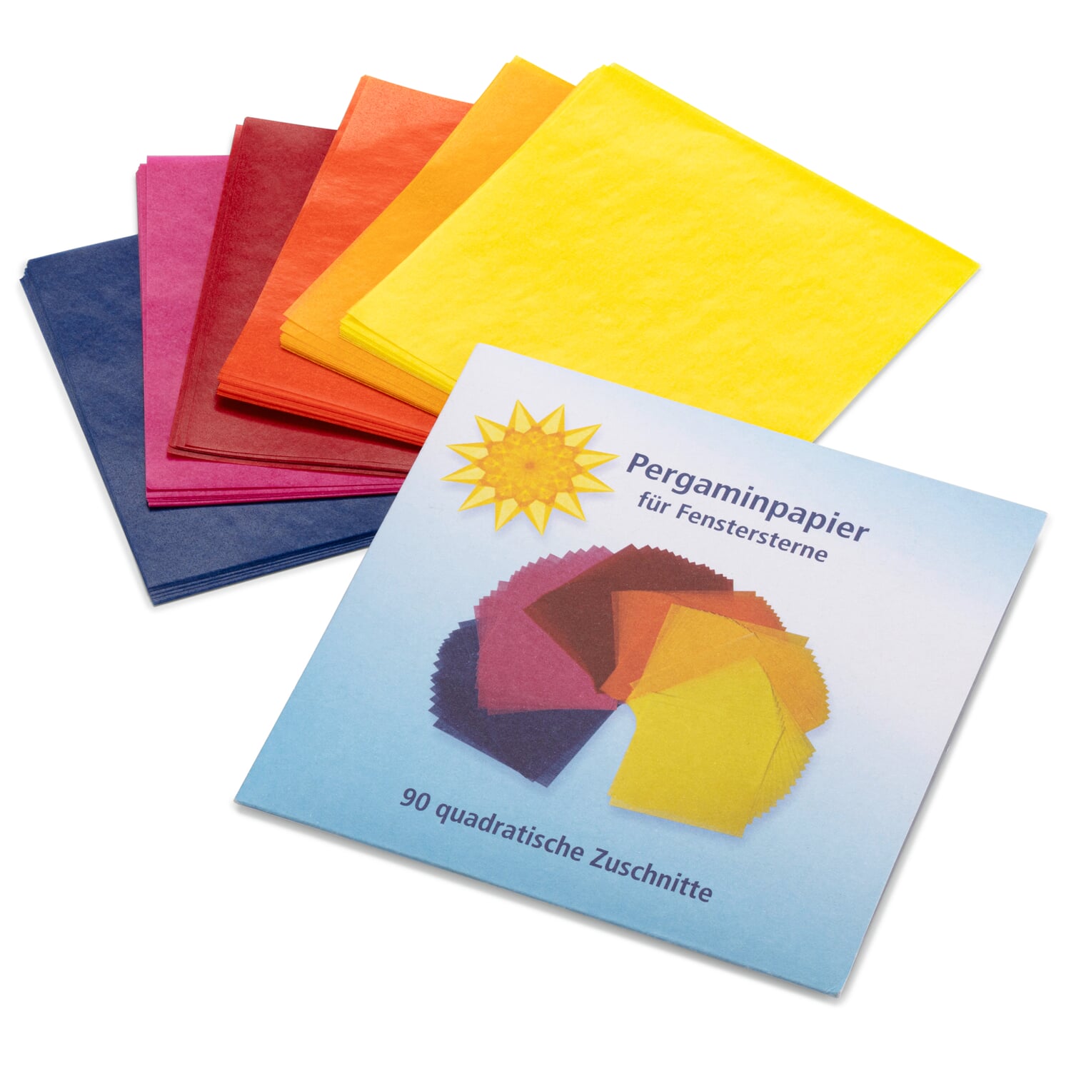 Glassine paper for window stars