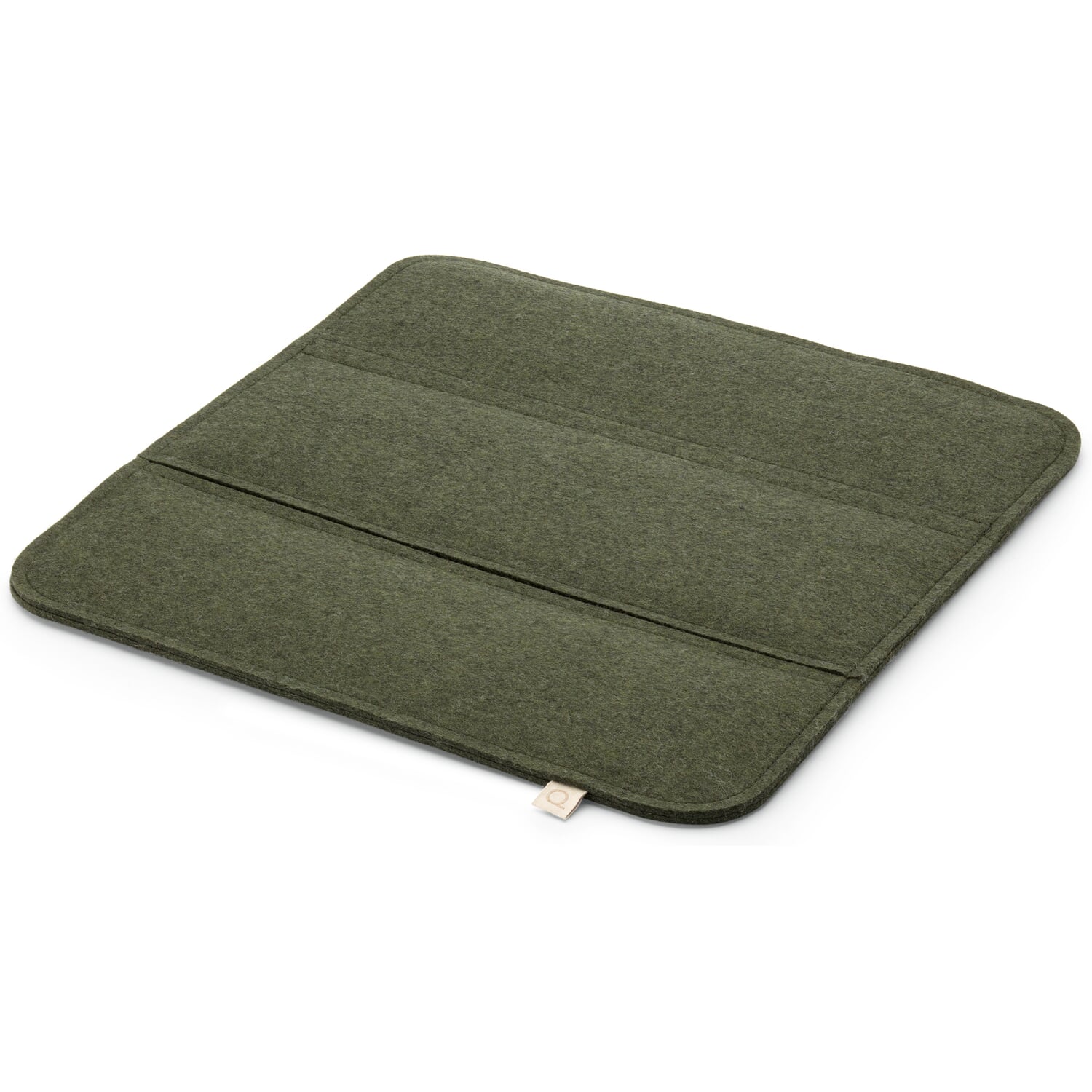 Foldable seat cushion