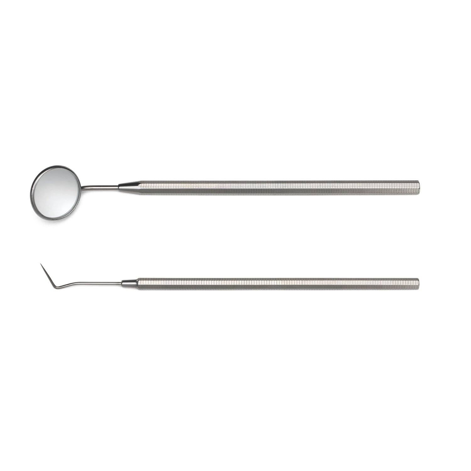 Set dental care instruments stainless steel