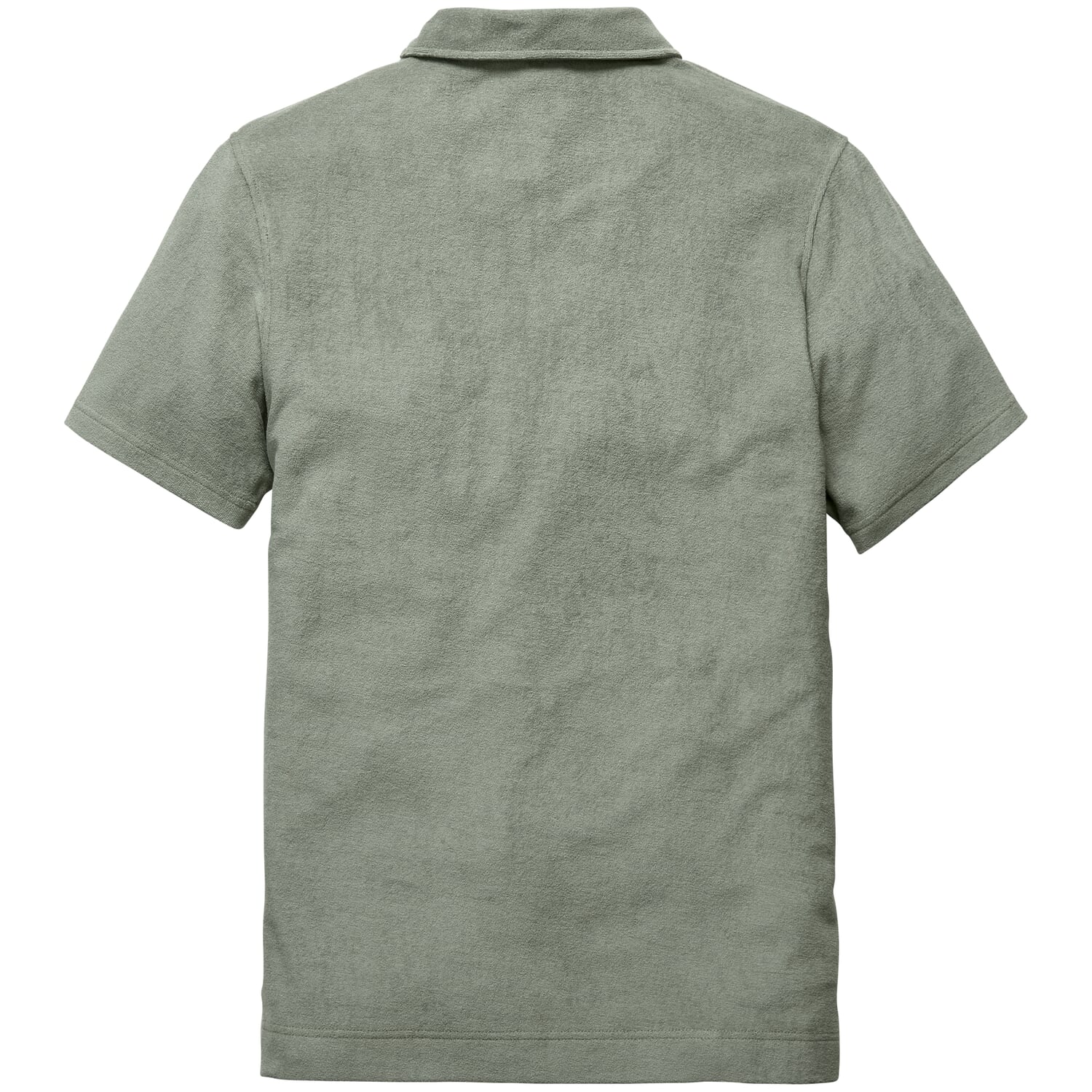 Men polo shirt terry